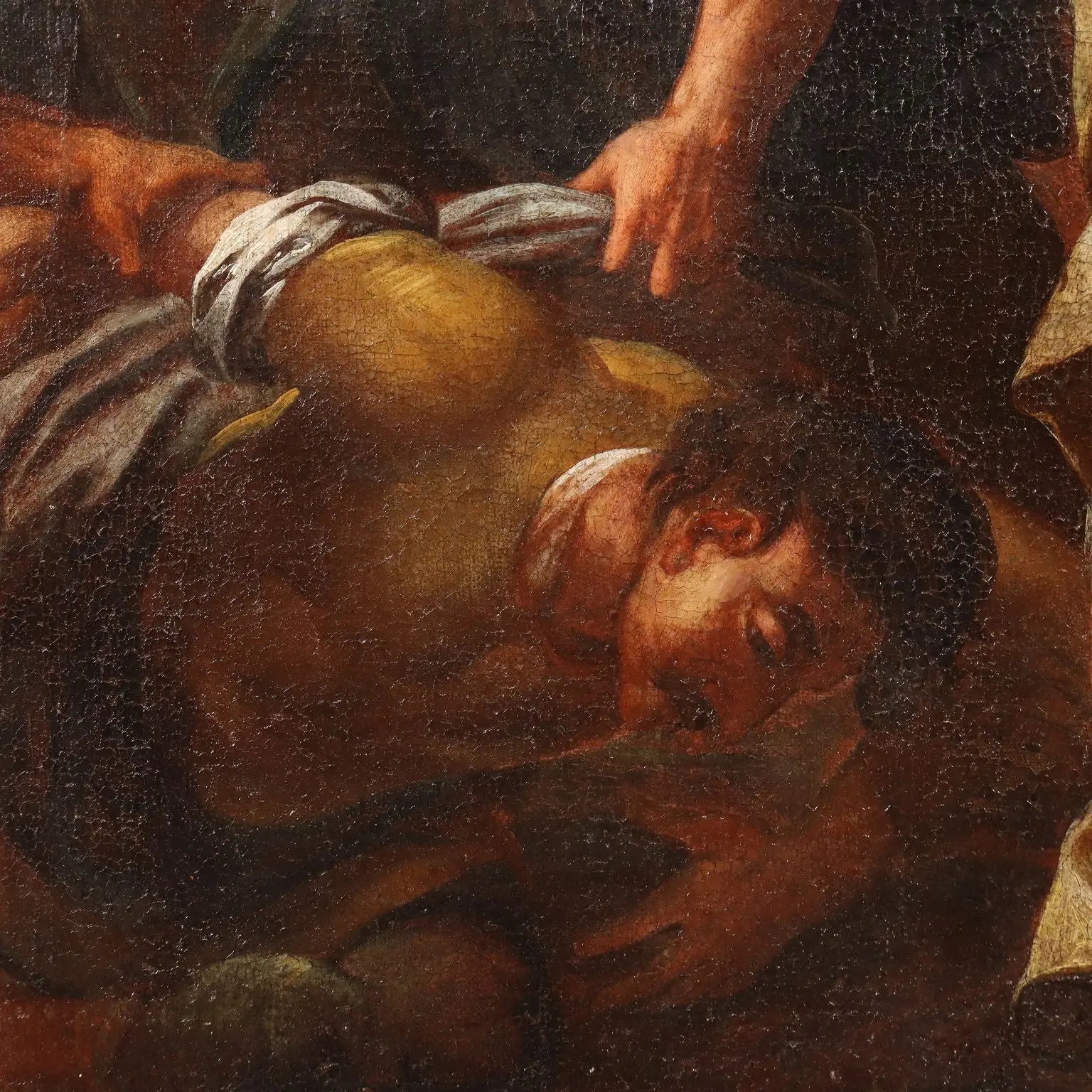 Antique Painting A Request of Clemency Oil on Canvas XVII Century | Art | Antique Painting