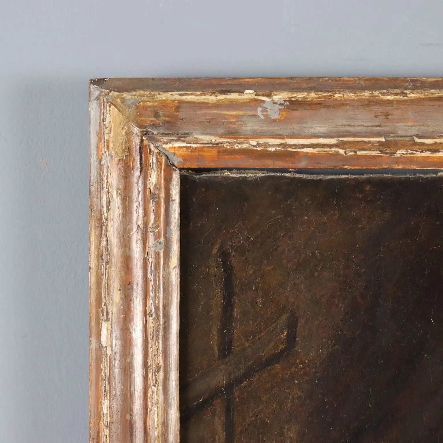 Antique Painting Saint Onophrius the Penitent Oil on Canvas '600 | Art | Antique Painting