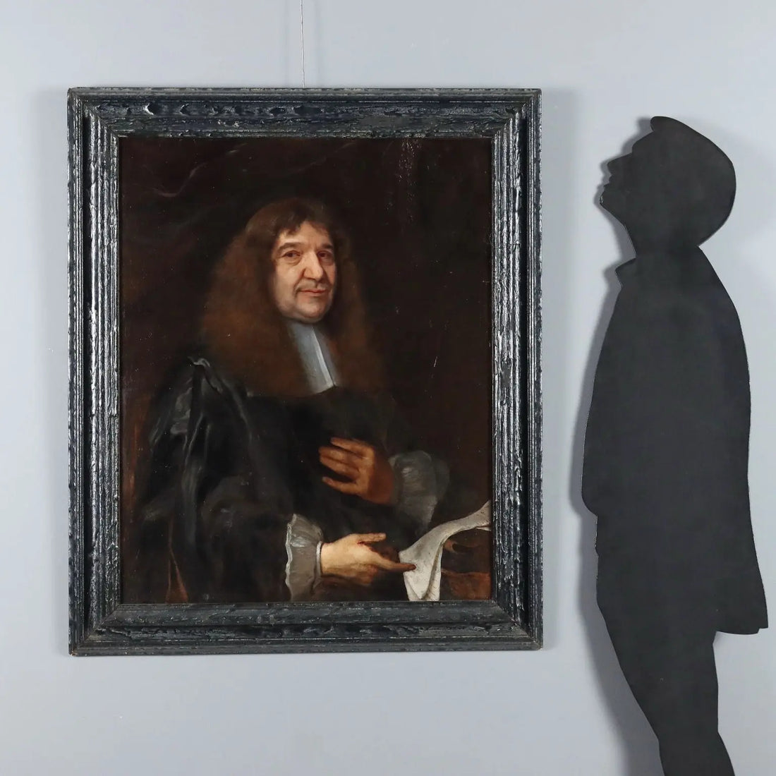 Antique Painting Portrait Attributable to John Greenhill XVIII Century - Male Portrait | Art | Antique Painting