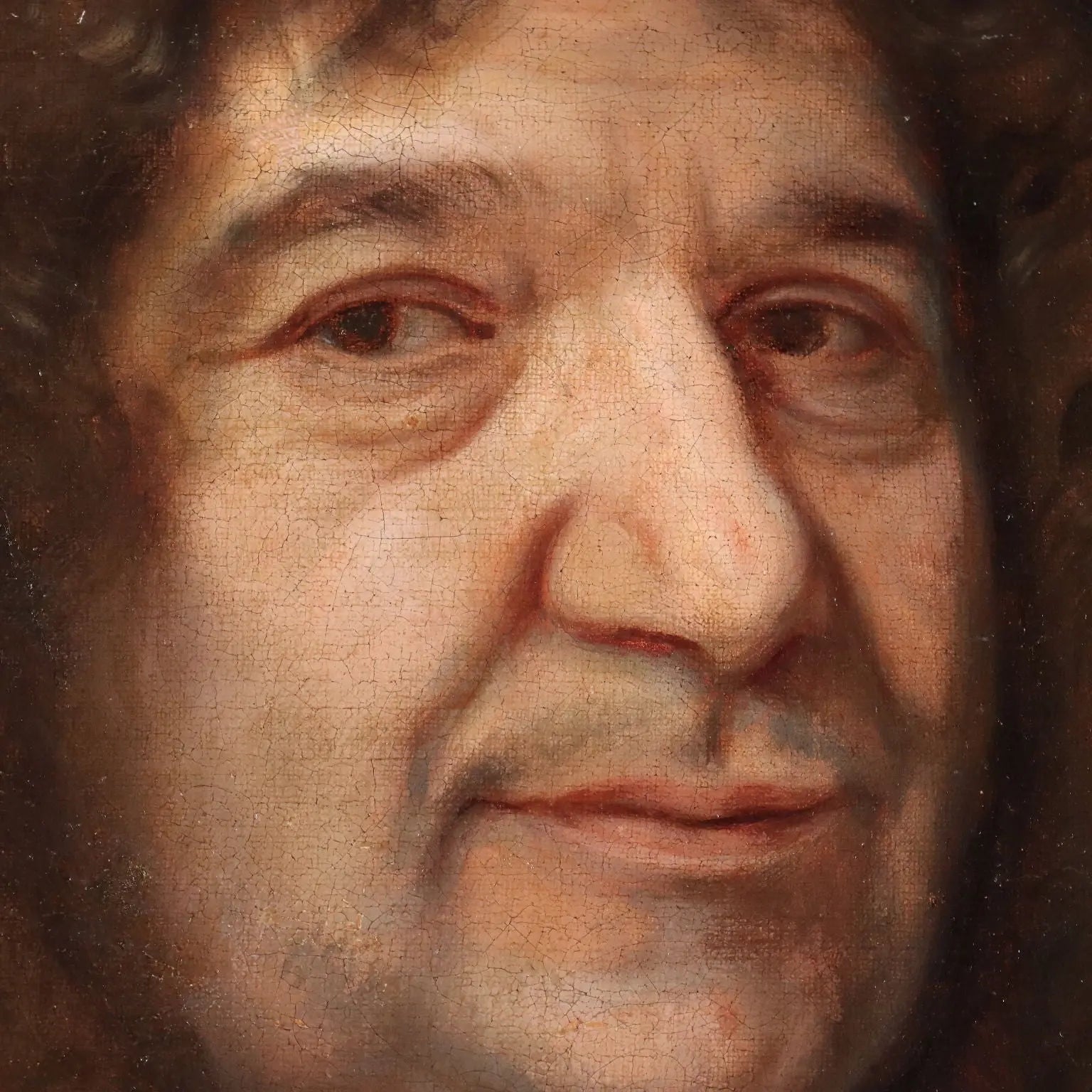 Antique Painting Portrait Attributable to John Greenhill XVIII Century - Male Portrait | Art | Antique Painting