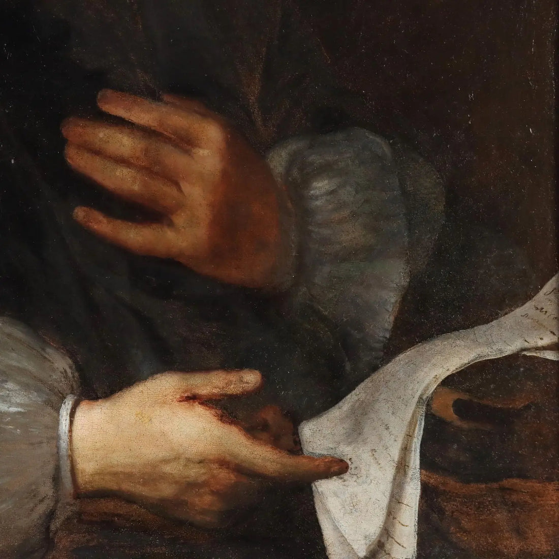 Antique Painting Portrait Attributable to John Greenhill XVIII Century - Male Portrait | Art | Antique Painting