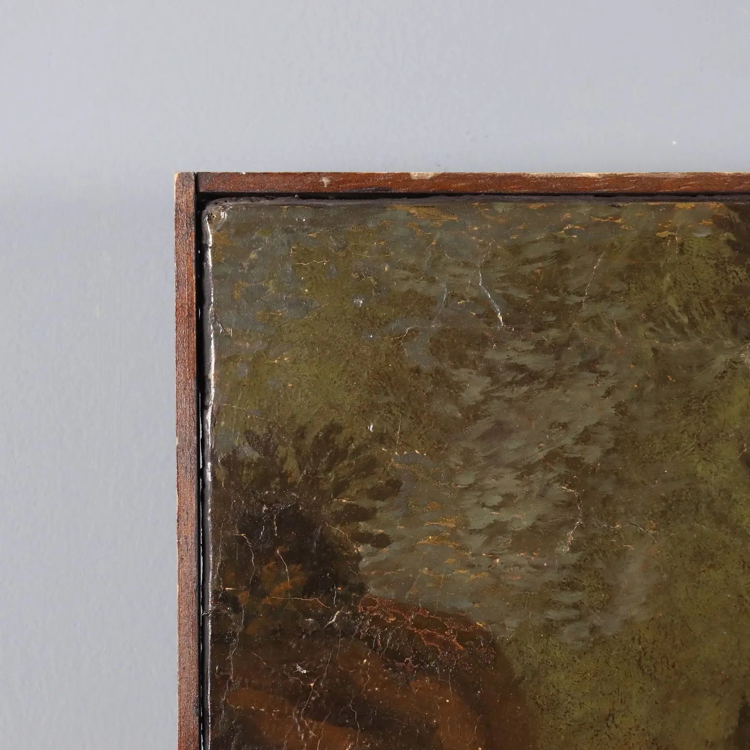 Antique Painting Landscape with Figures Oil on Canvas XVIII Century | Art | Antique Painting