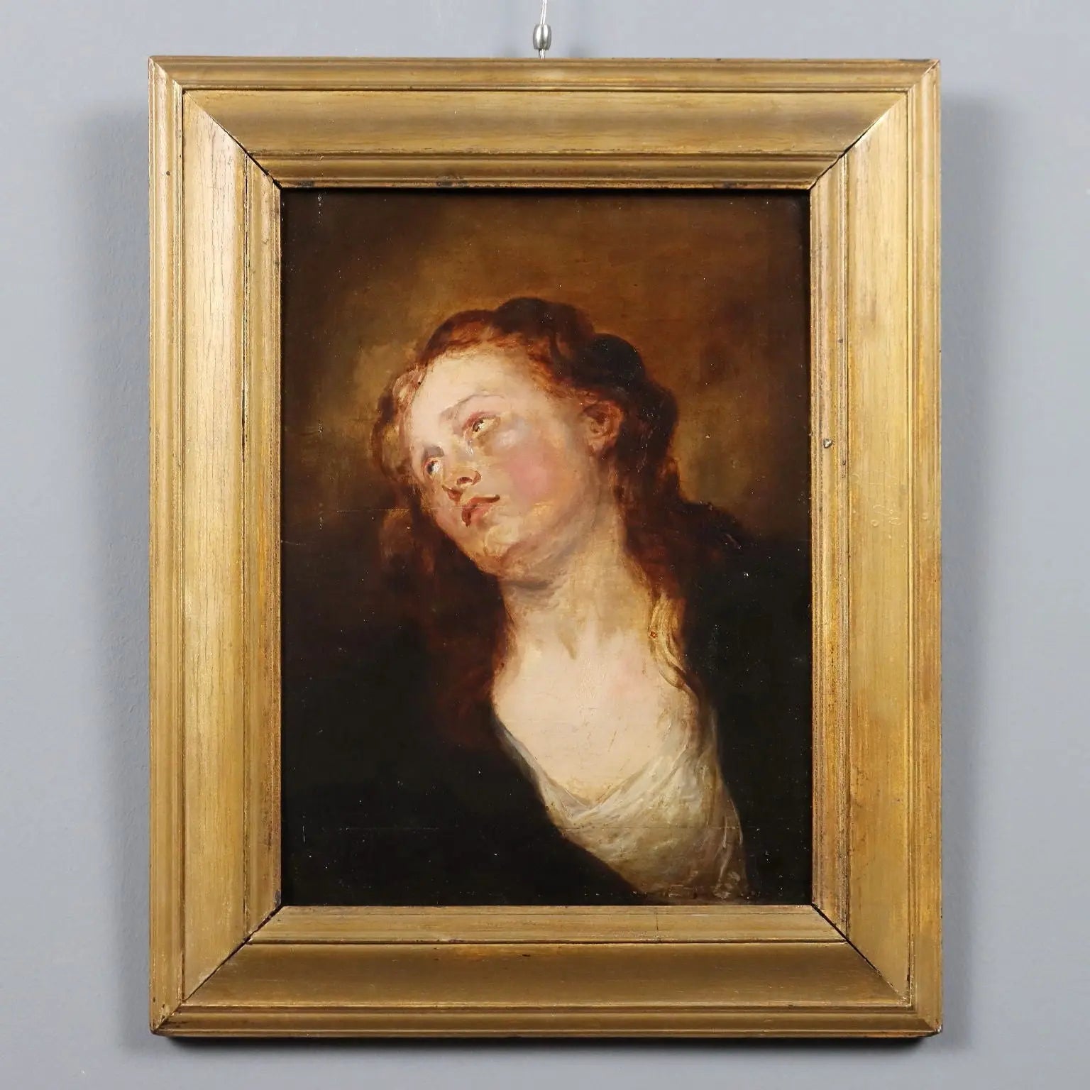Portrait of Mary Magdalene in Van Dyck Style
