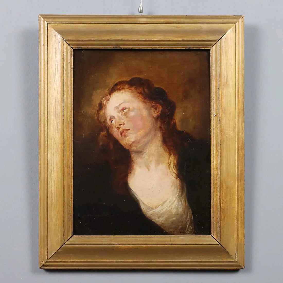 Portrait of Mary Magdalene in Van Dyck Style