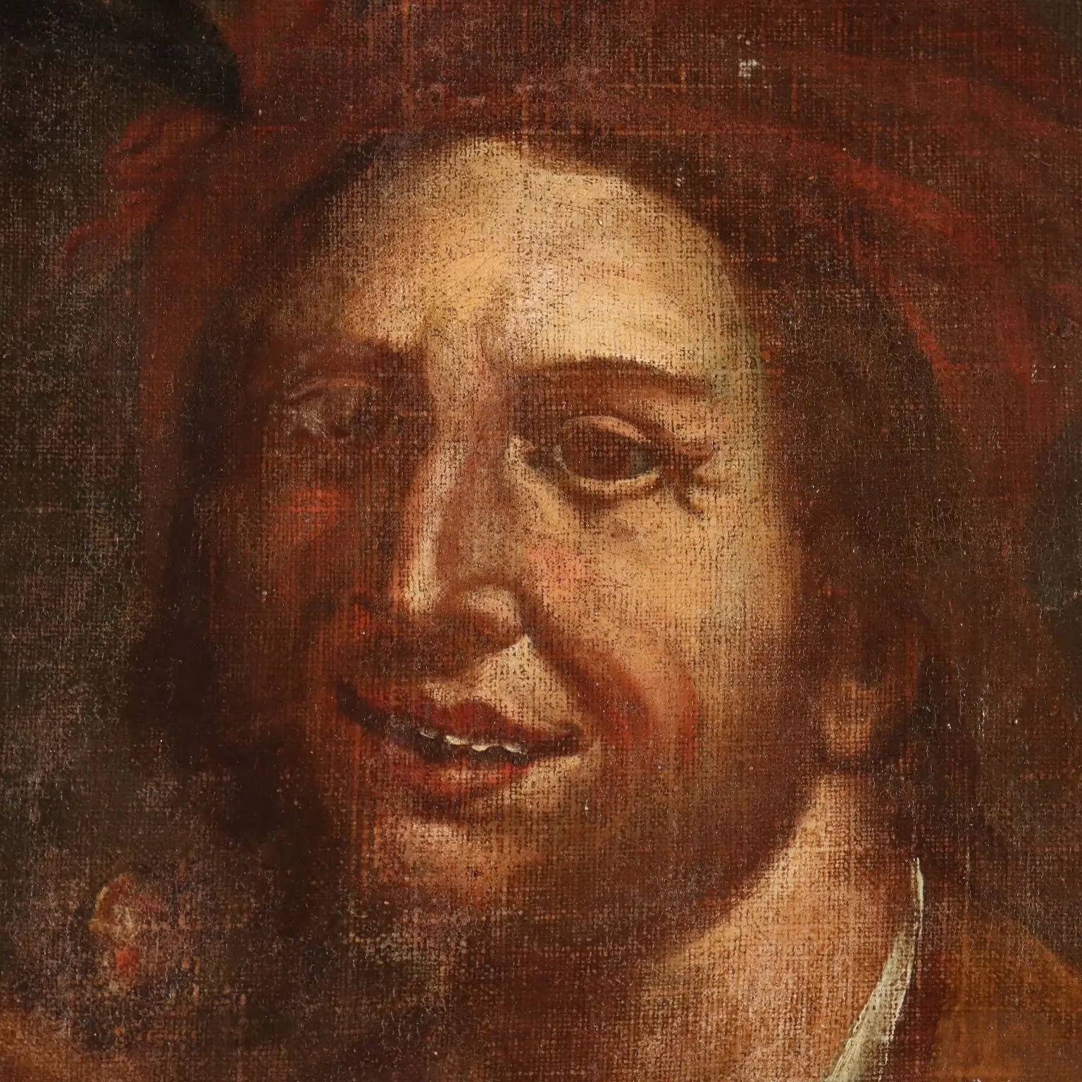 Antique Painting School of G. Francesco Cipper XVIII Century