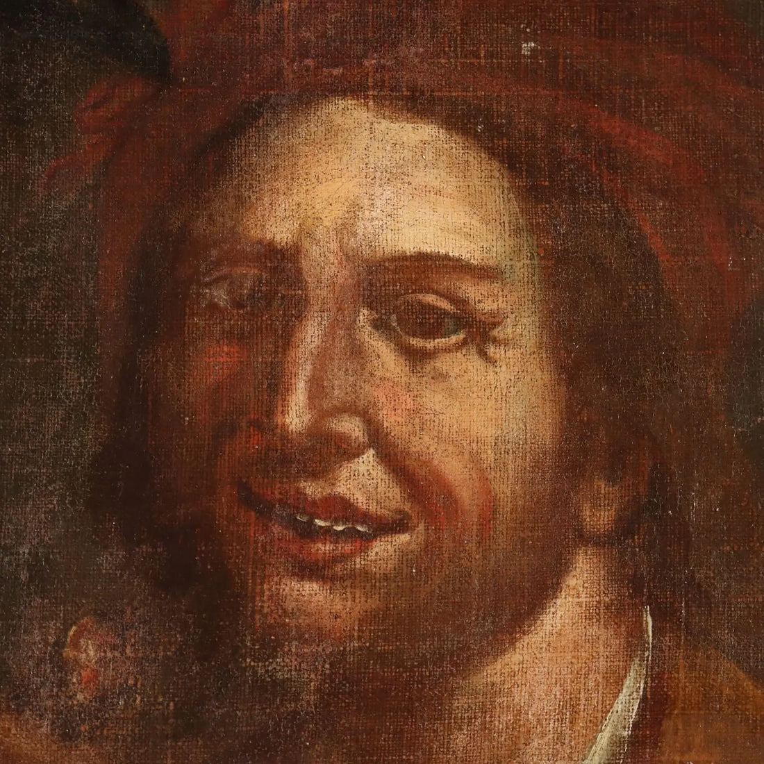 Antique Painting School of G. Francesco Cipper XVIII Century