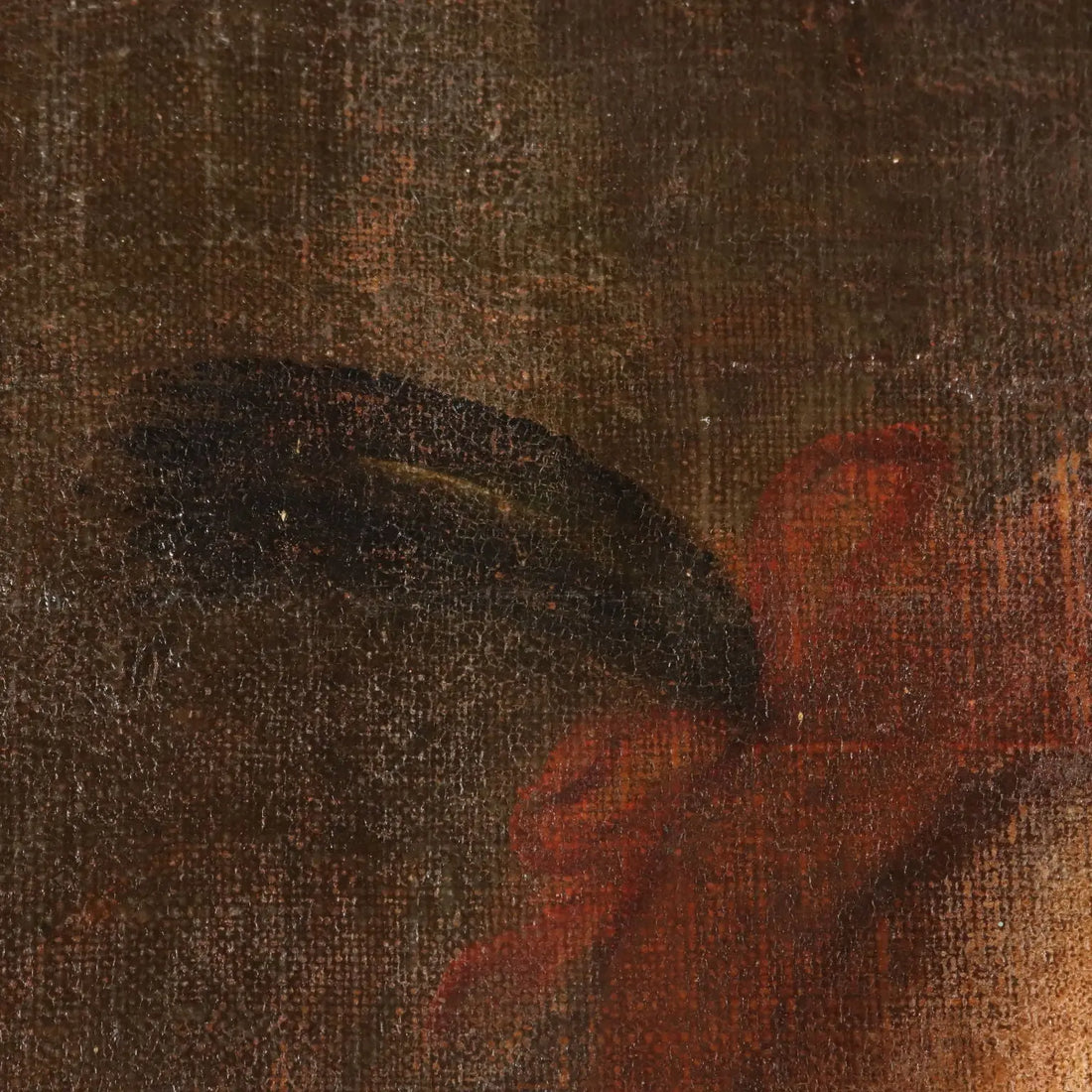 Antique Painting School of G. Francesco Cipper XVIII Century
