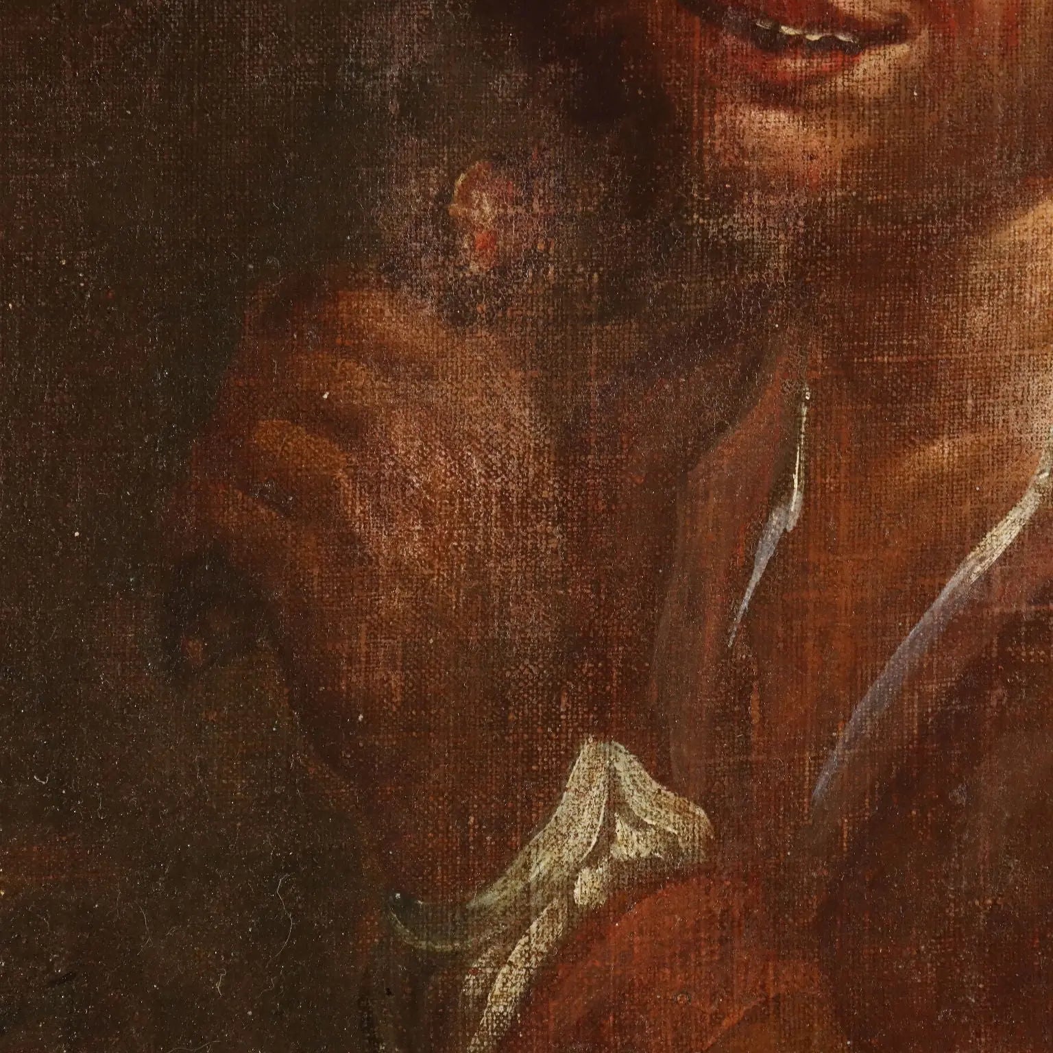 Antique Painting School of G. Francesco Cipper XVIII Century
