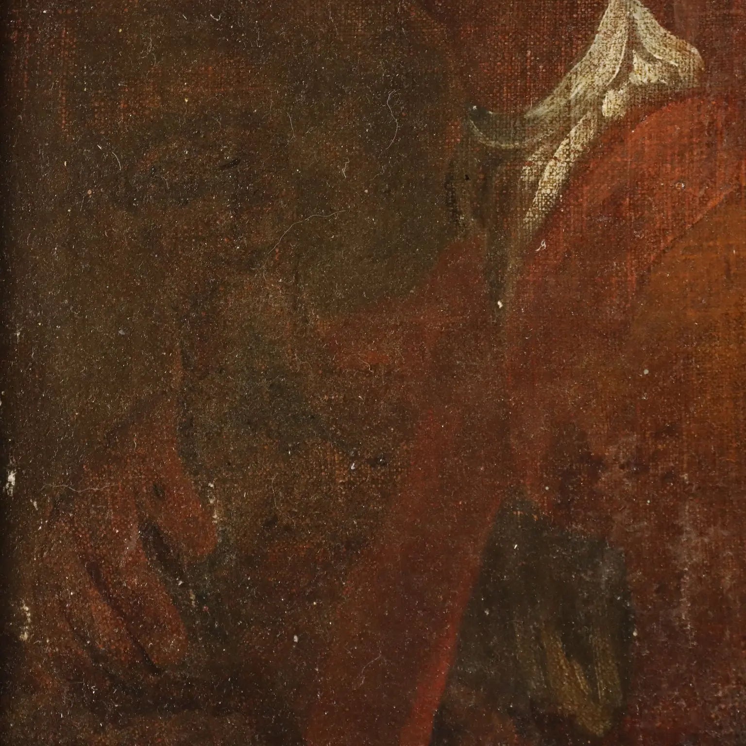Antique Painting School of G. Francesco Cipper XVIII Century