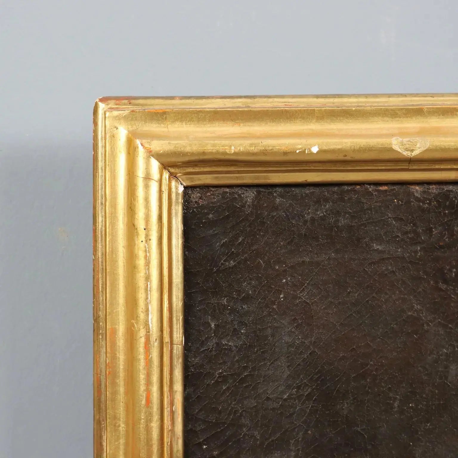 Antique Painting Portrait of a Clergy Man Oil on Canvas XVIII Century