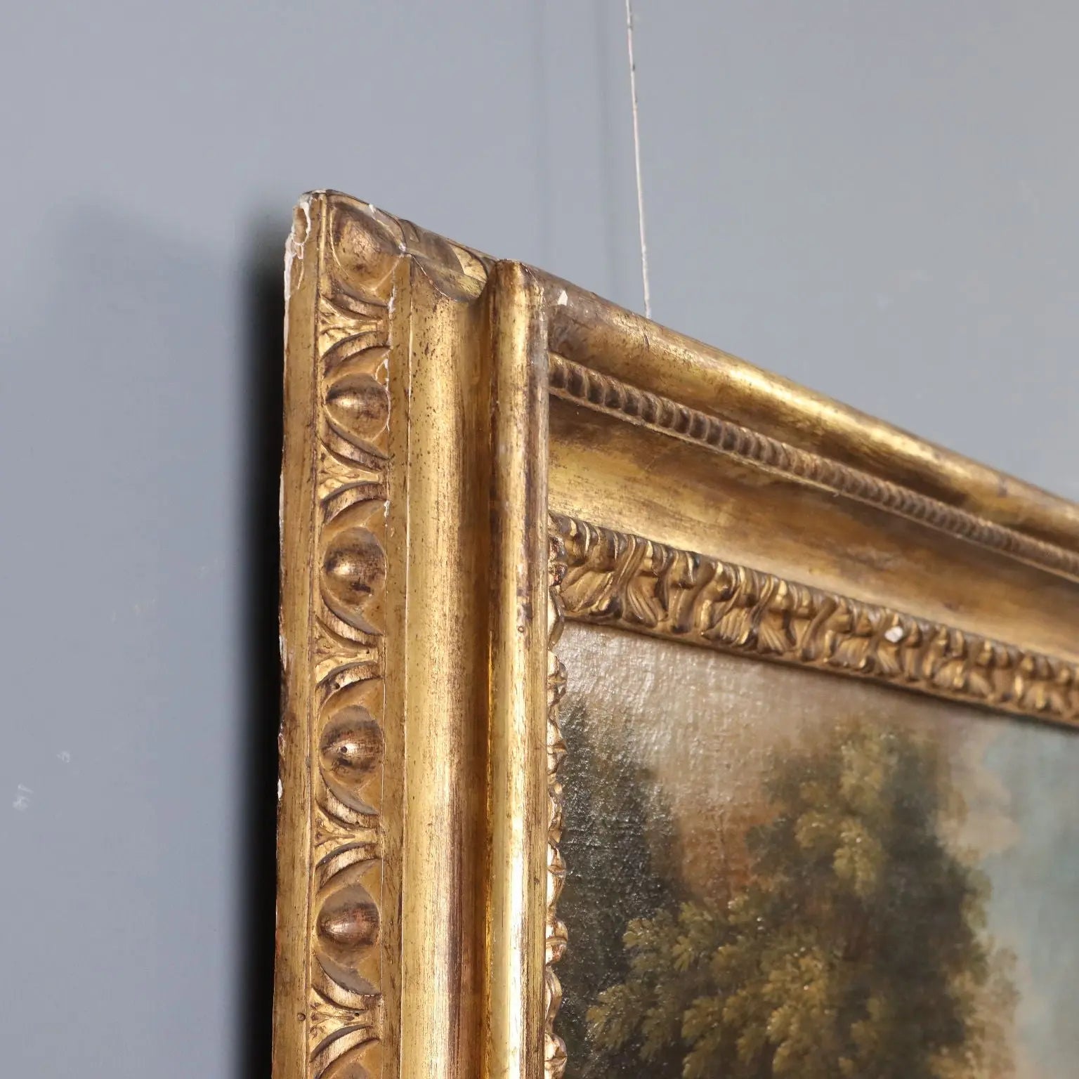 Antique Painting Venetian Landscape Attr. To Bartolomeo Pedon '700