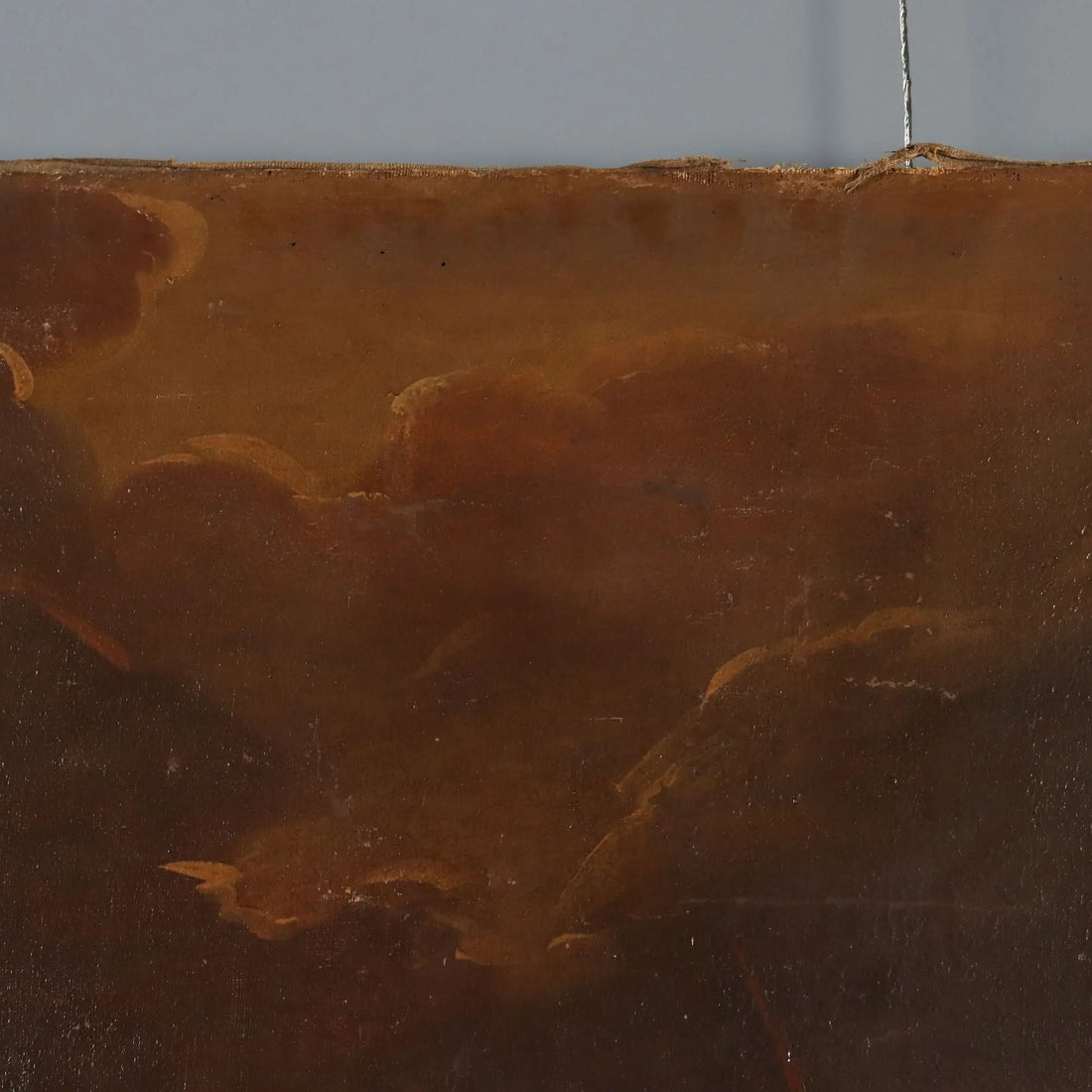 Antique Painting Portraits of Queen and Prince Oil on Canvas '600-'700