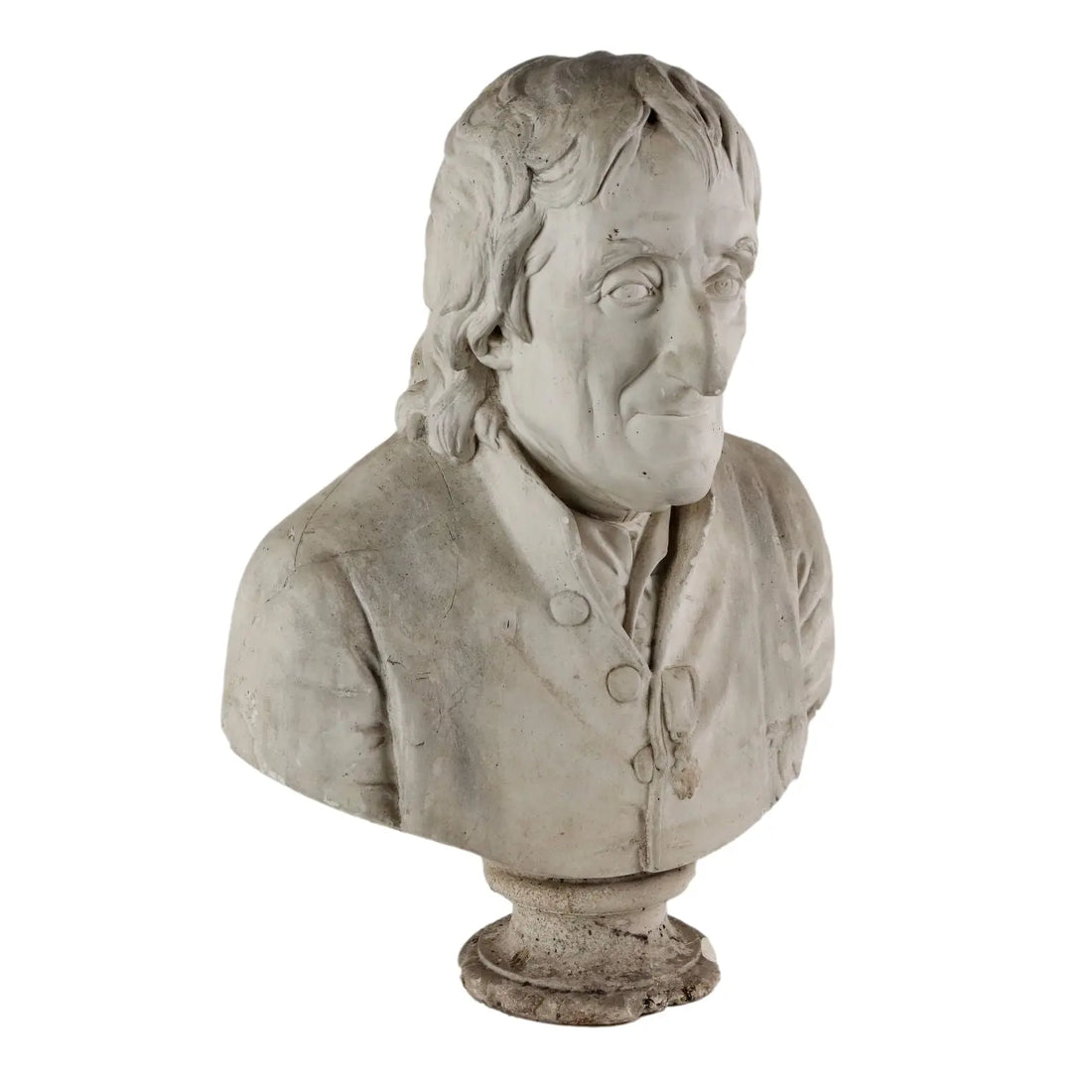 Male Plaster Bust Late 19th Century