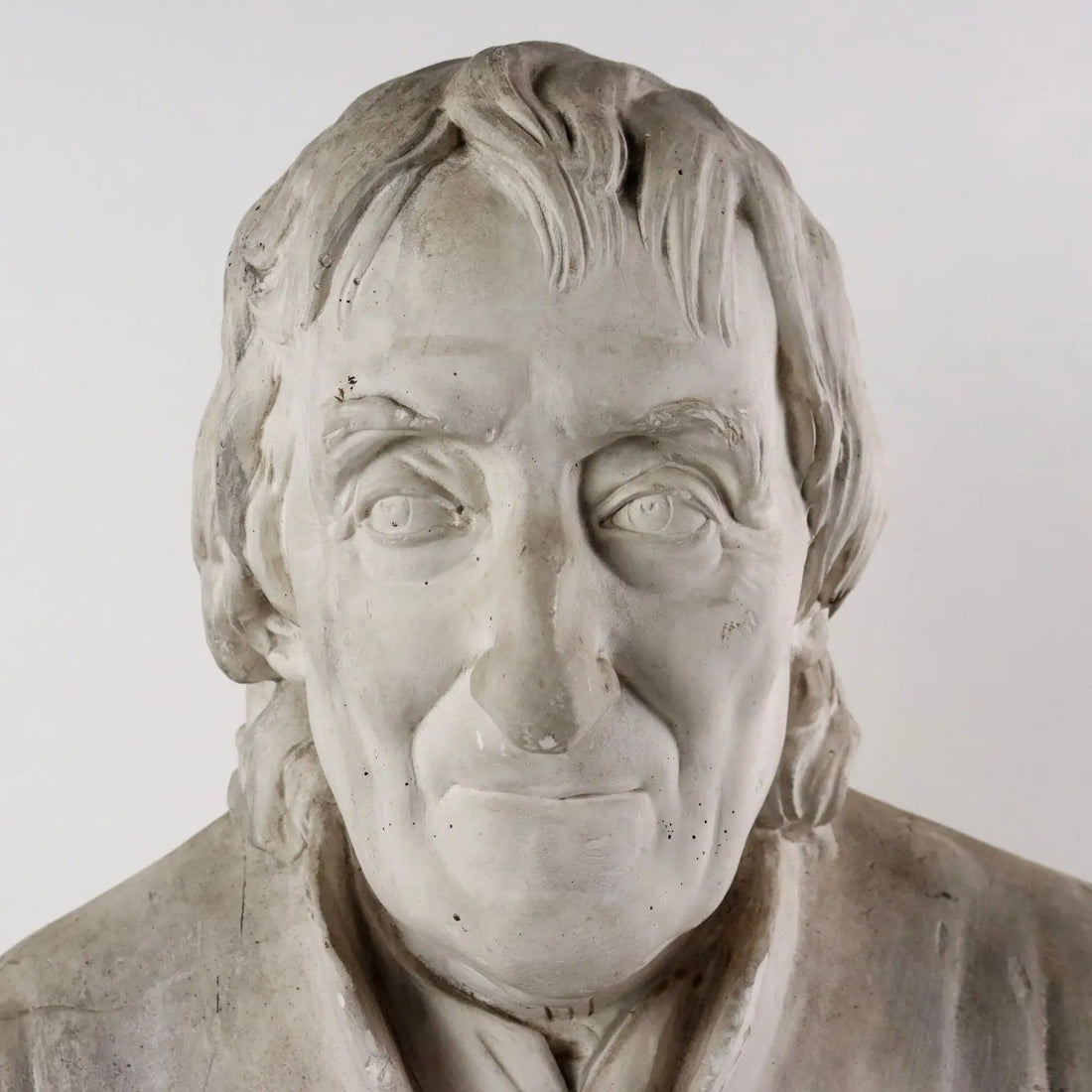 Male Plaster Bust Late 19th Century