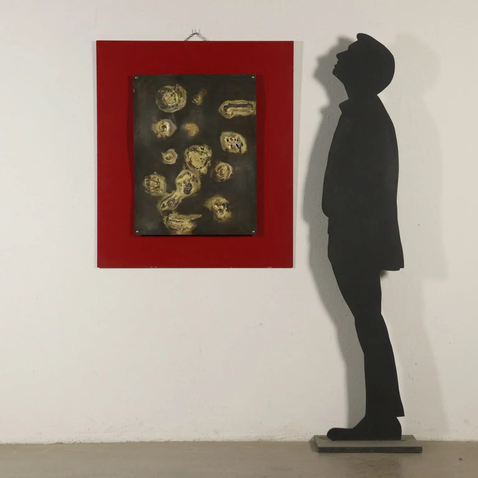 Contemporary Panel Bunished Copper Italy 1970s | Art | Contemporary Art