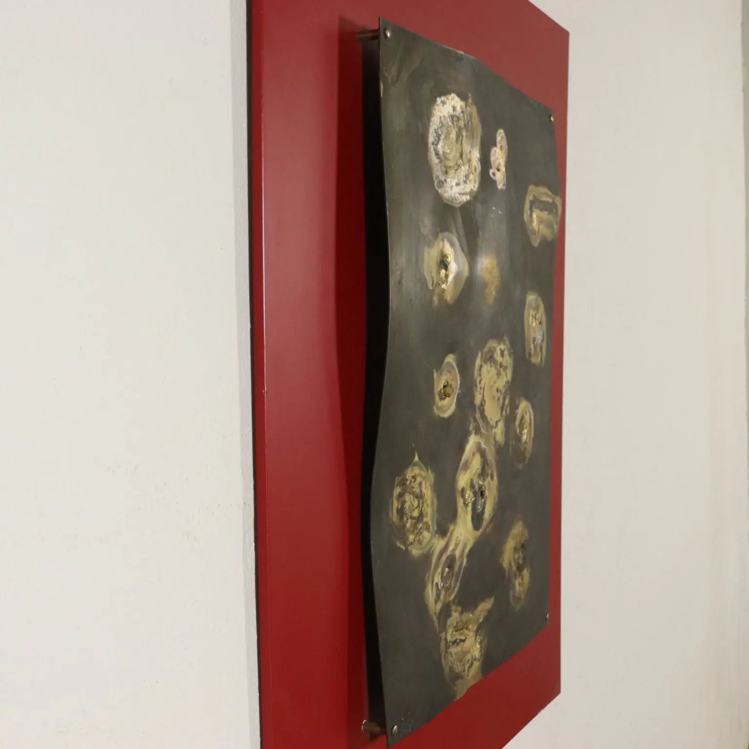 Contemporary Panel Bunished Copper Italy 1970s | Art | Contemporary Art