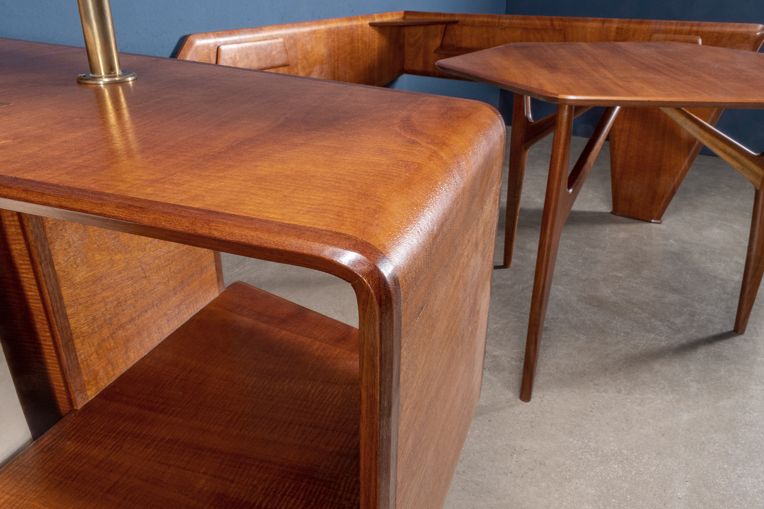 Vintage Living Room Furniture Unique Piece Mahogany Veneer 1950s | Modernism  Furnitures