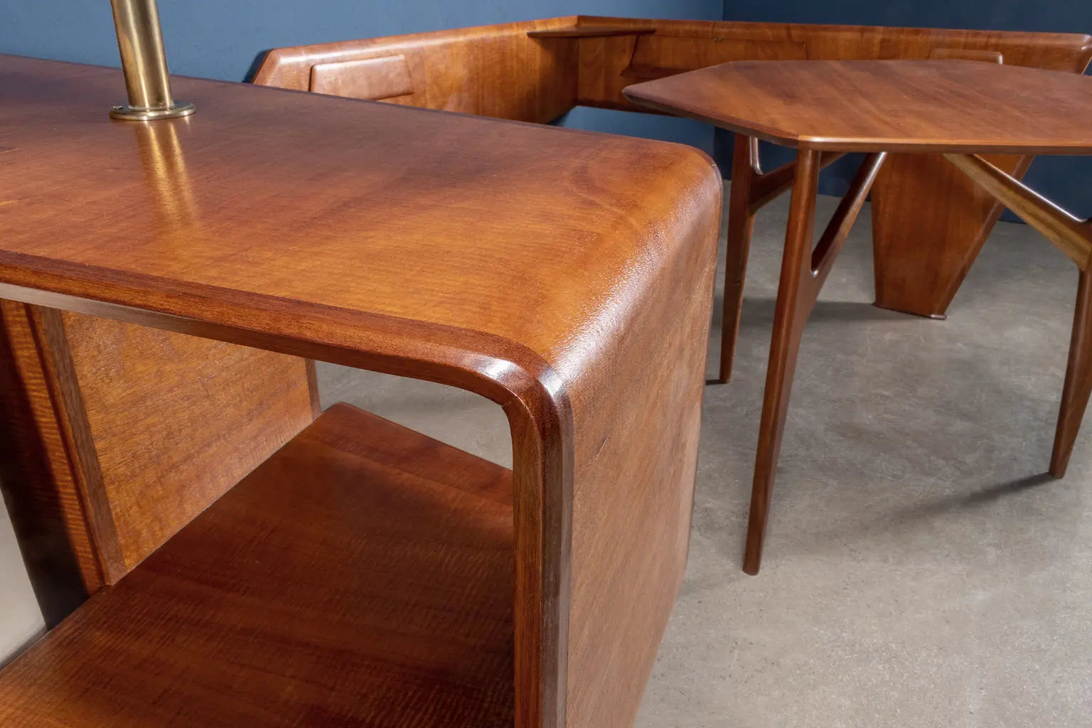 Vintage Living Room Furniture Unique Piece Mahogany Veneer 1950s | Modernism | Furnitures