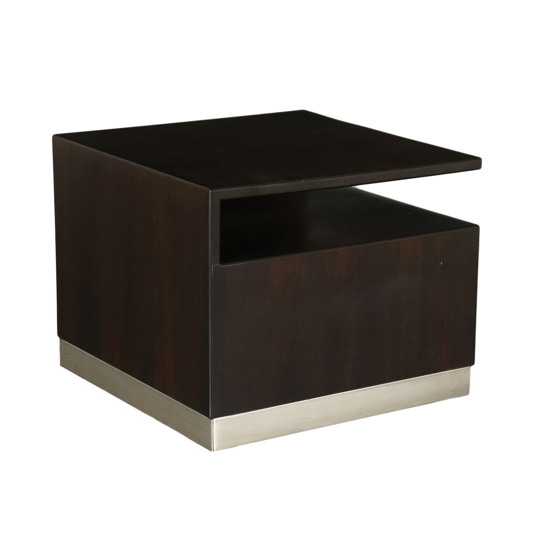 Vintage Corner Cabinet Exotic Wood Veneer Italy 1960s-1970s | Modernism  Complements