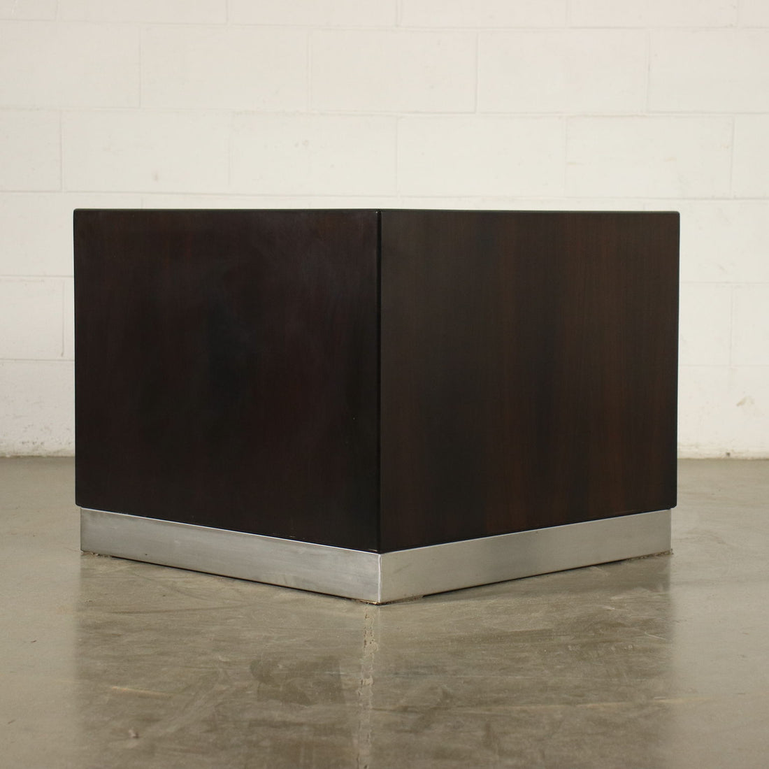 Vintage Corner Cabinet Exotic Wood Veneer Italy 1960s-1970s | Modernism  Complements