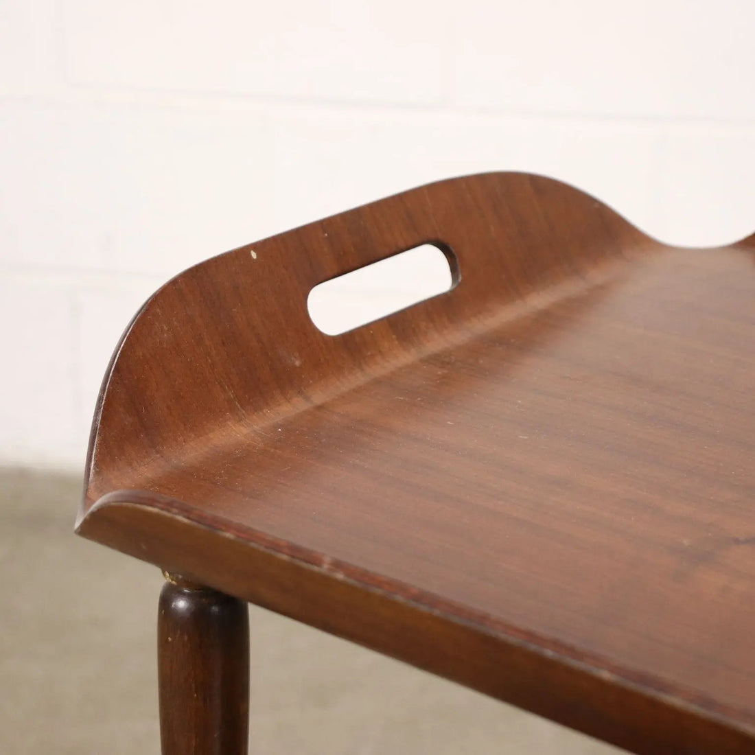 Vintage 1950s Italian Service Cart Beech Plywood | Modernism | Complements