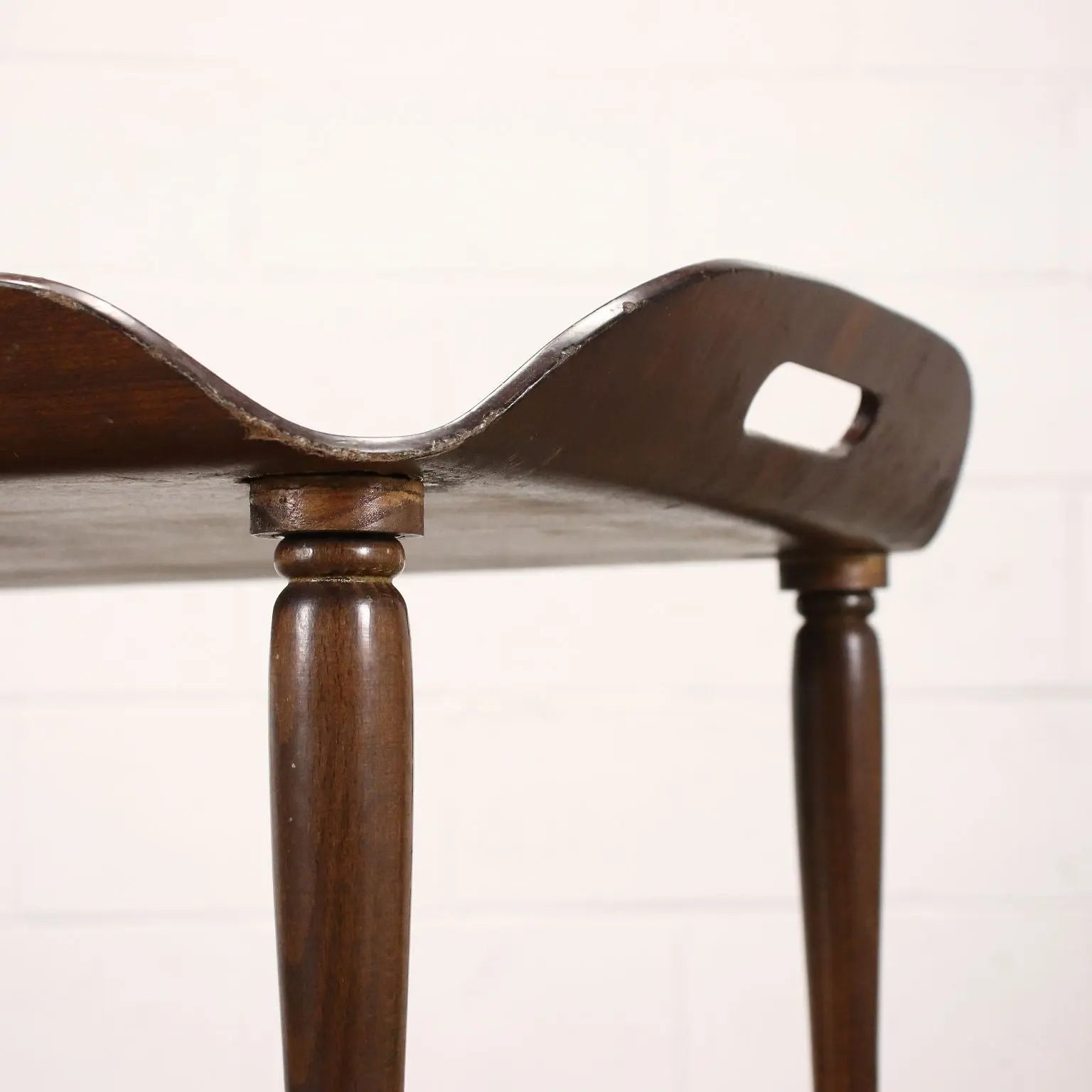 Vintage 1950s Italian Service Cart Beech Plywood | Modernism | Complements