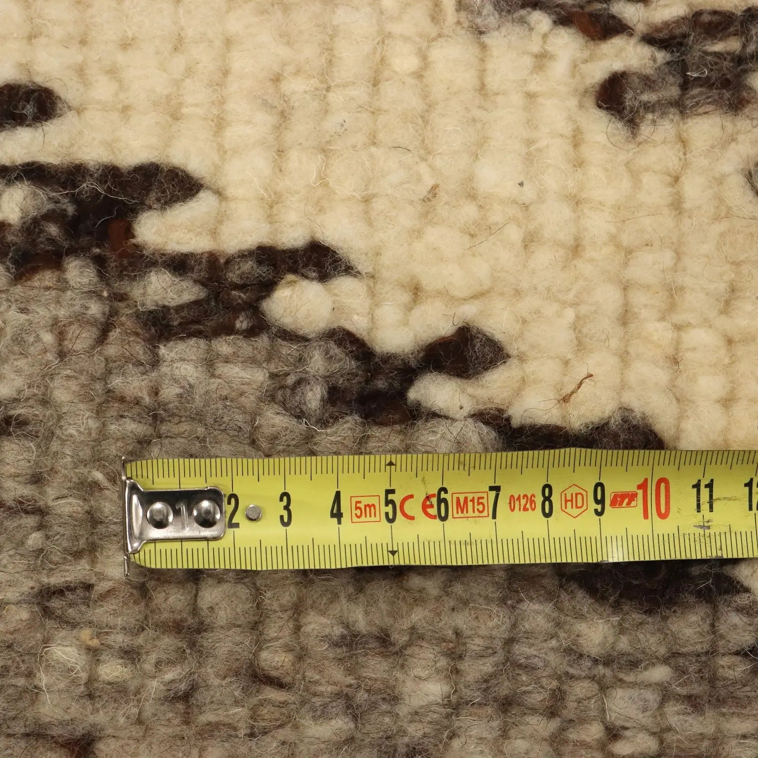 Vintage Carpet Wool Blend Italy XX Century - 51 x 24 in | Modernism | Complements