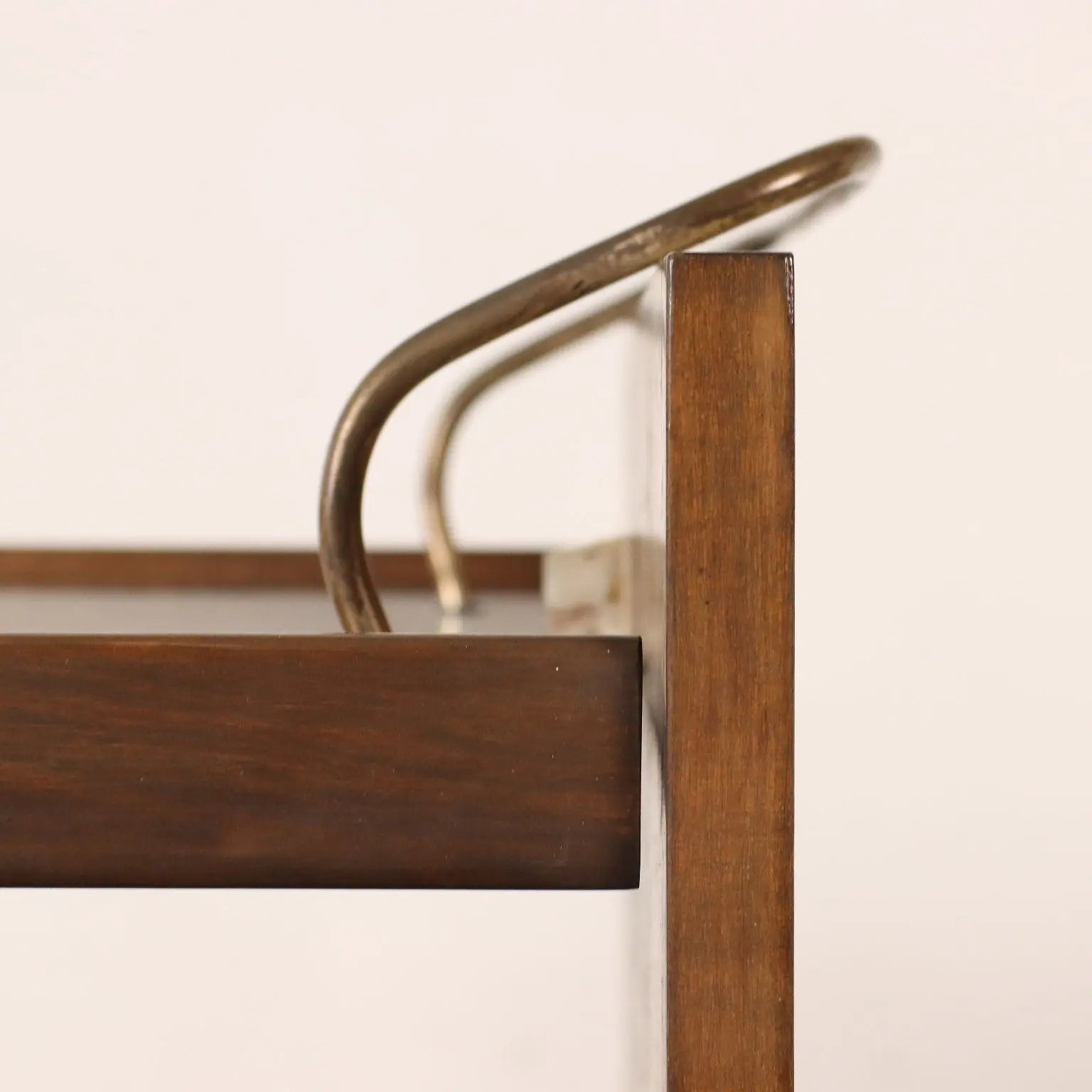 Vintage Kitchen Trolley Laminate Walnut Veneer Design 1970s | Modernism | Complements