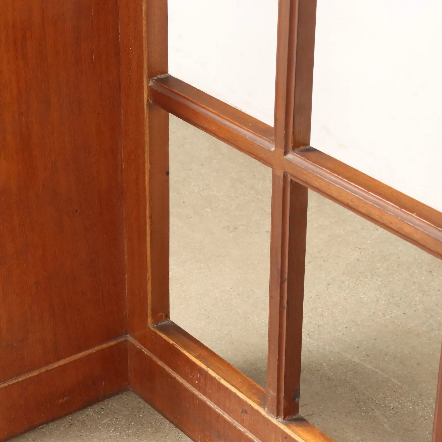 Vintage 1940s Coat Stand Mahogany Veneer Italy | Modernism | Complements