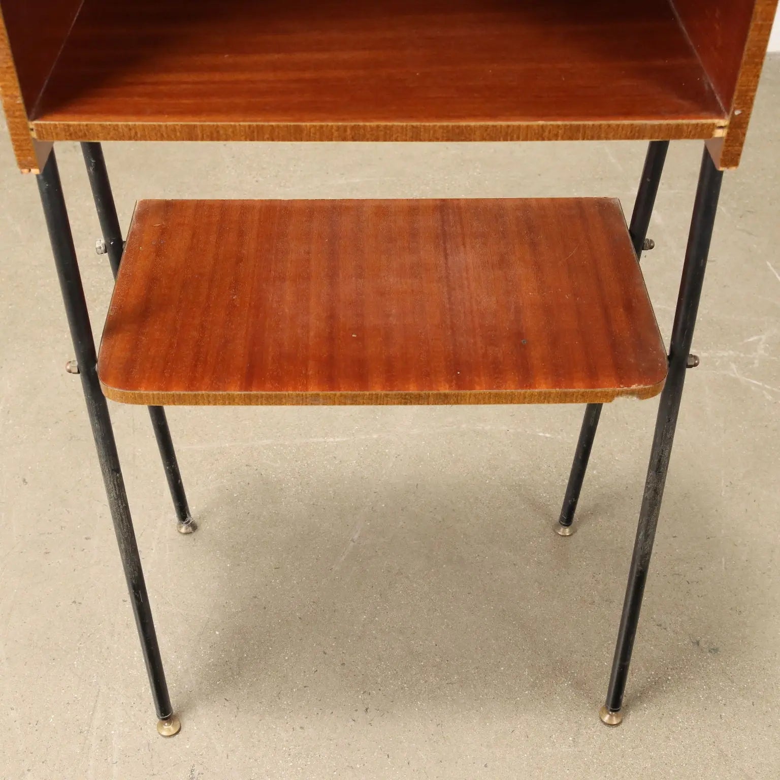 Vintage 1960s Small Cabinet Mahogany Veneer Italy | Modernism | Complements
