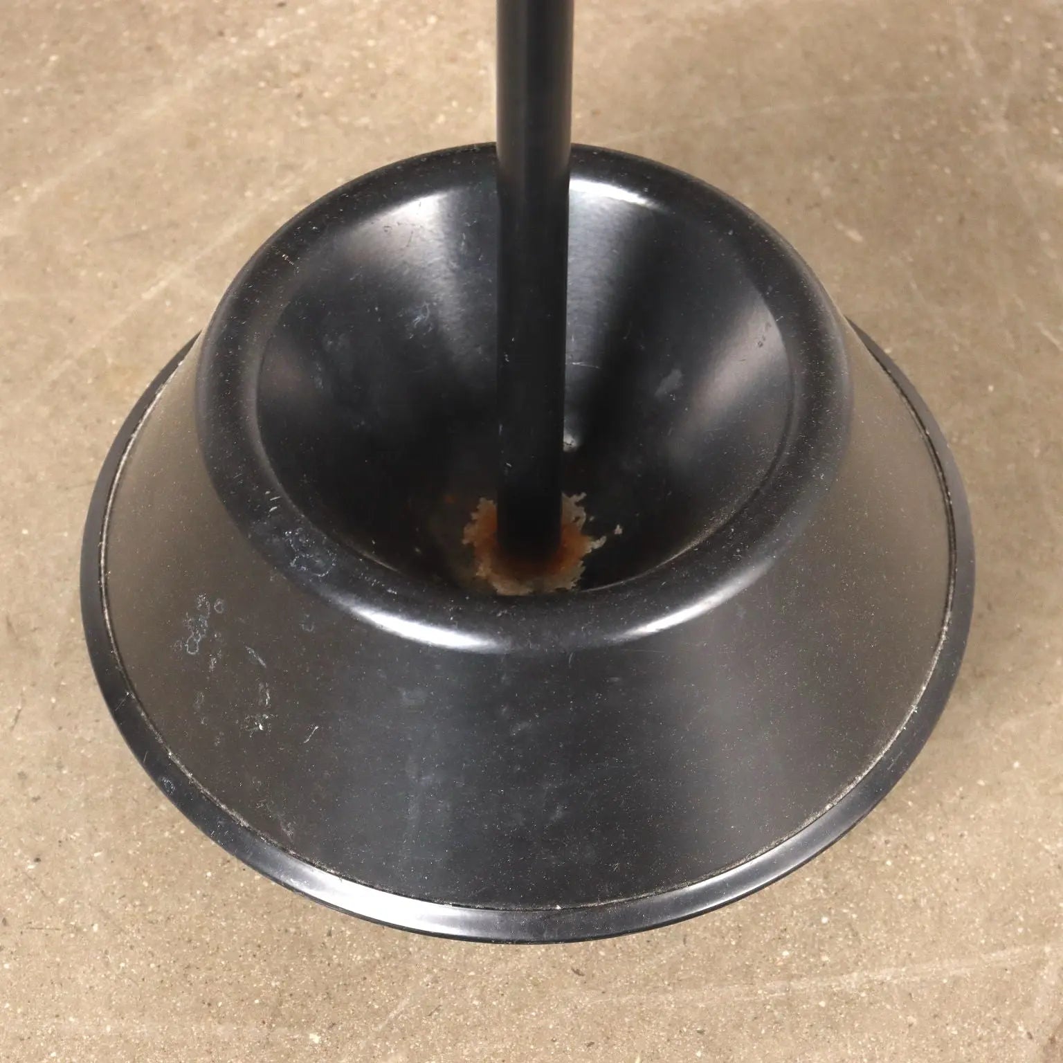 Vintage 1970s-80s Umbrella Stand Enamelled Metal Italy | Modernism | Complements