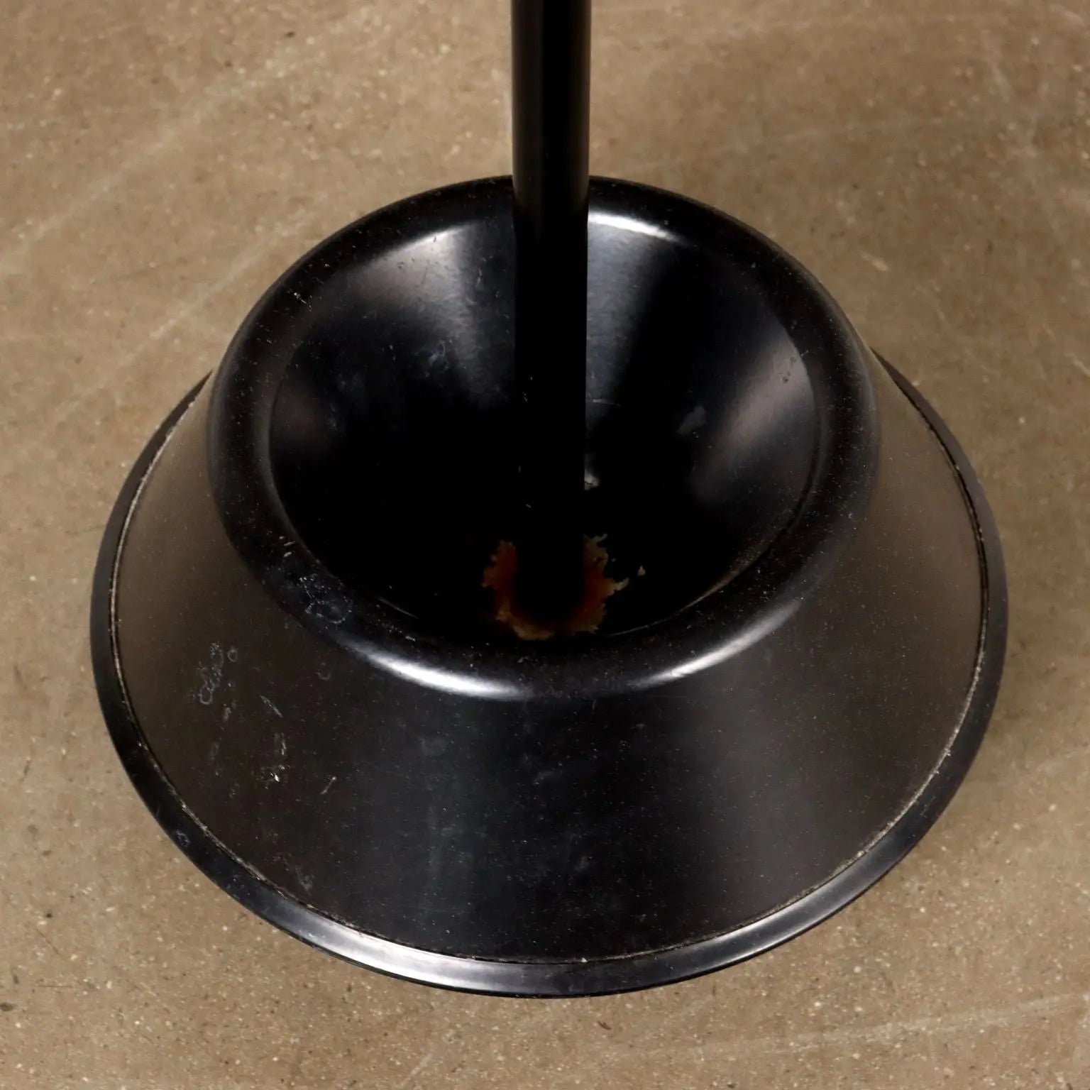 Vintage 1970s-80s Umbrella Stand Enamelled Metal Italy | Modernism | Complements