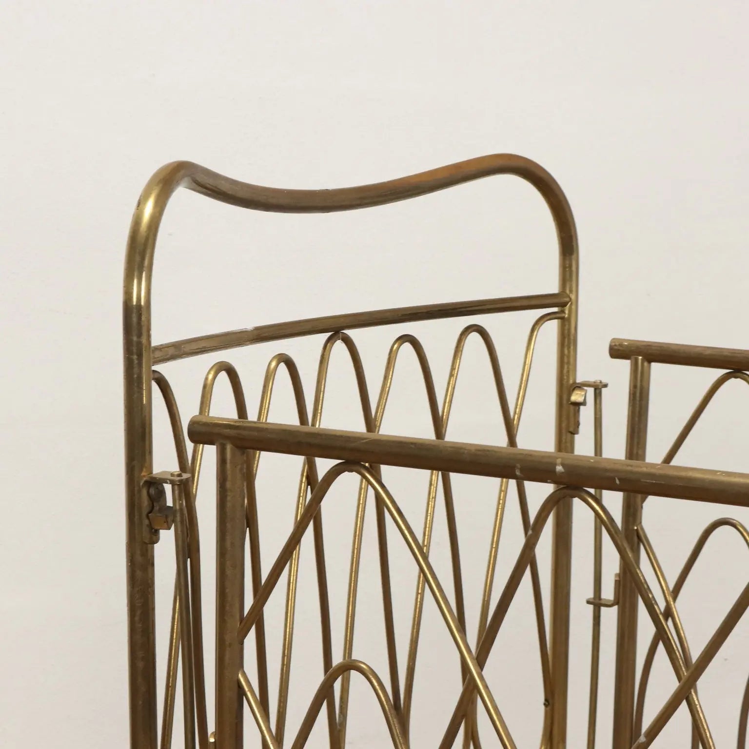Vintage 1950s Children's Bed Brass Italy | Modernism | Complements