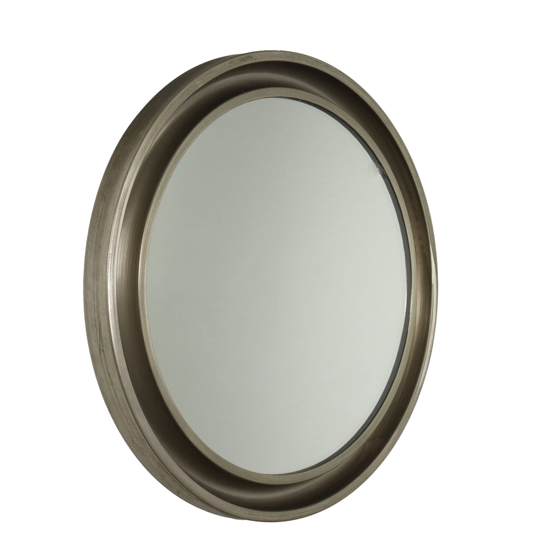 Vintage Mirror Anodized Alluminium Italy 1960s | Modernism  Complements