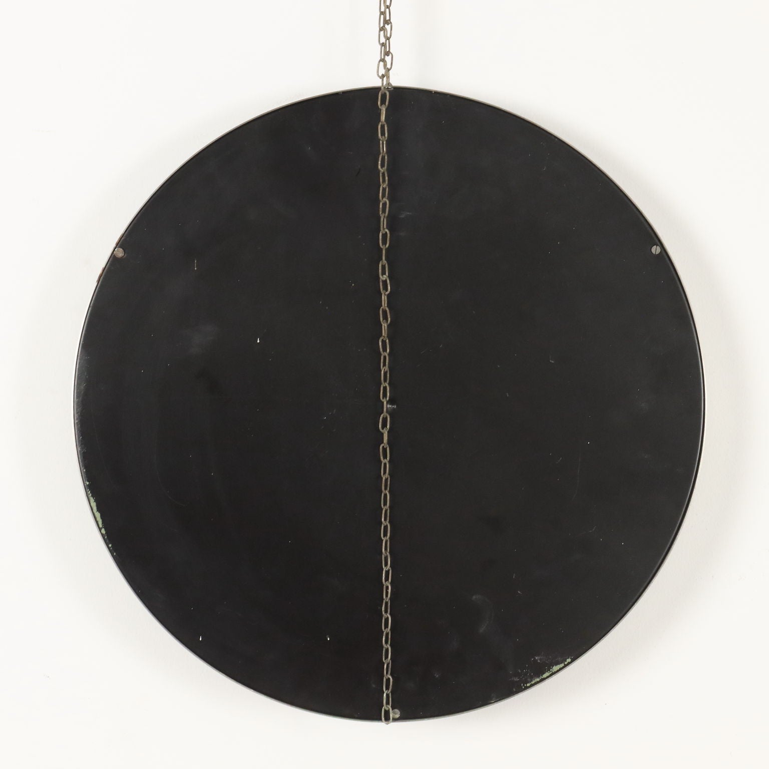 Vintage Mirror Anodized Alluminium Italy 1960s | Modernism  Complements