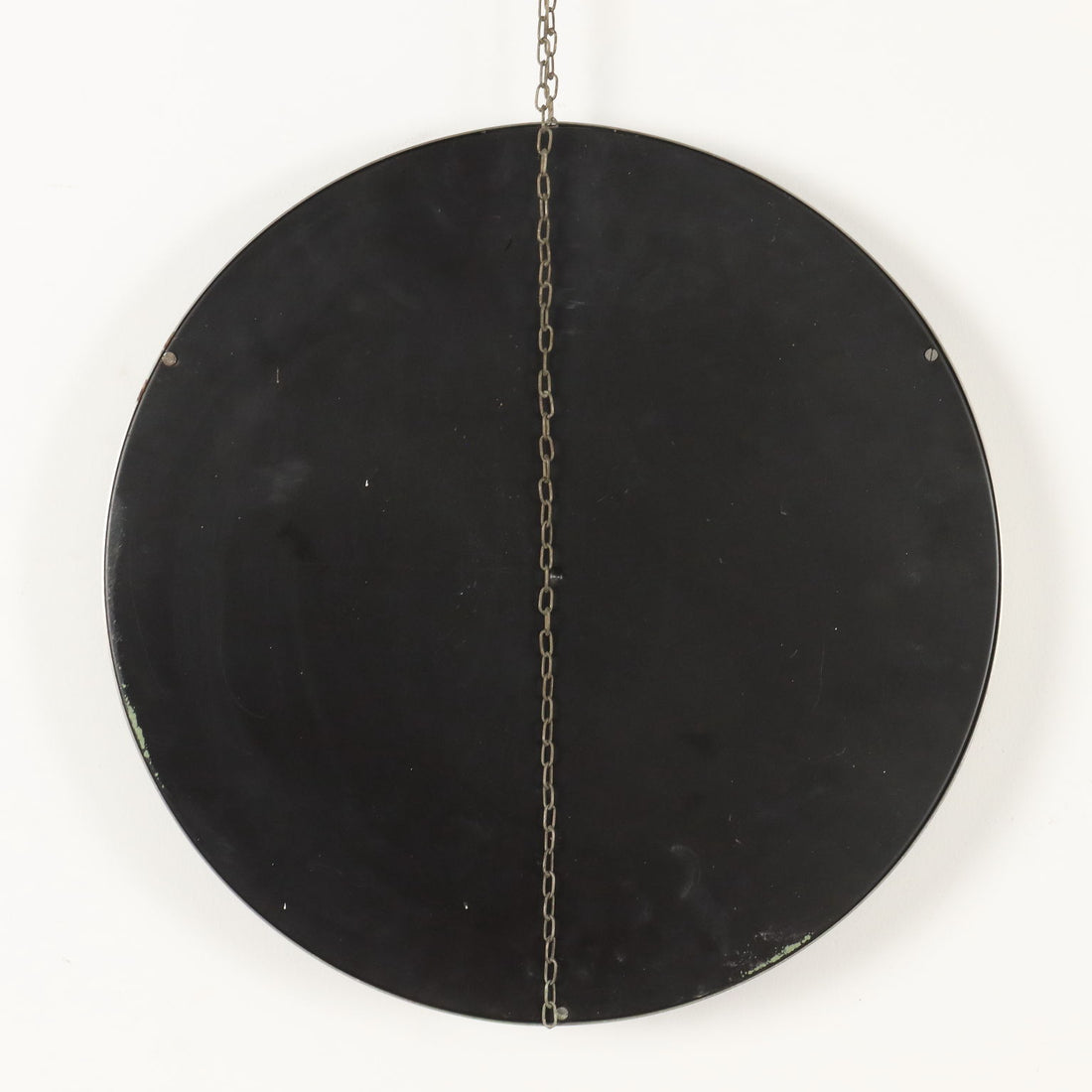 Vintage Mirror Anodized Alluminium Italy 1960s | Modernism  Complements