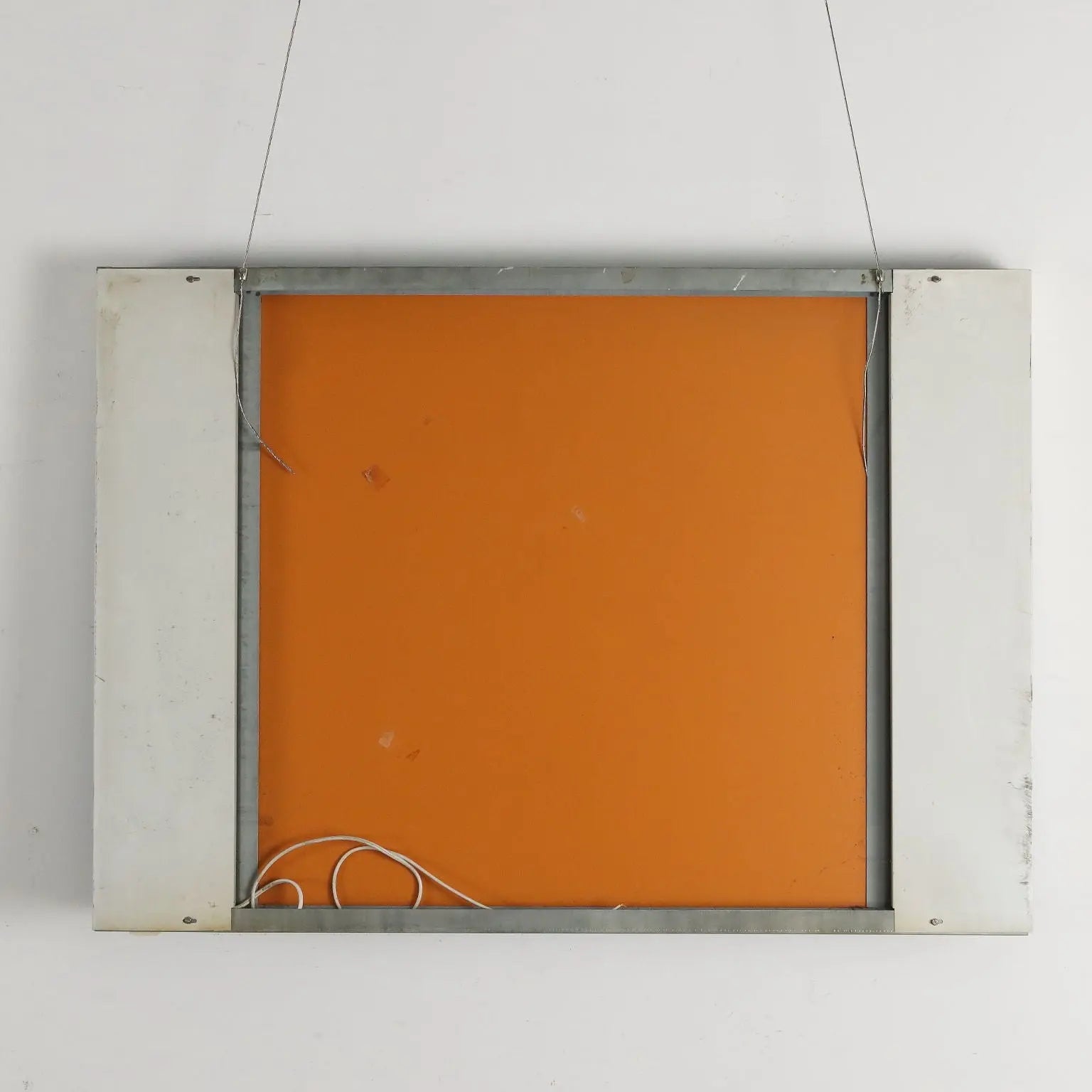 Vintage Design Mirror with Lights Glass Italy 1960s | Modernism | Complements