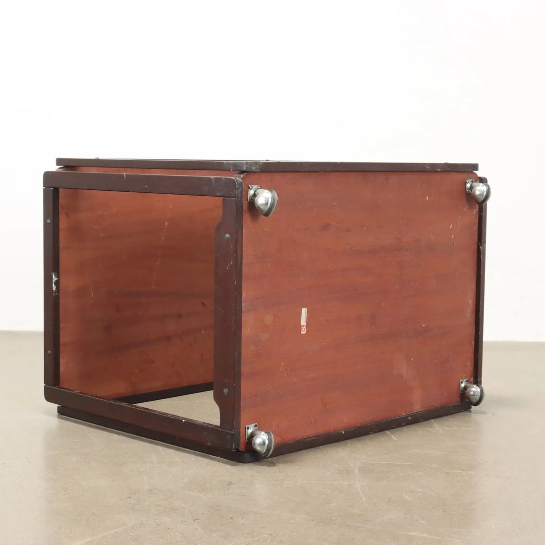 Vintage Kitchen Trolley Exotic Wood Veneer Italy 1960s | Modernism | Complements