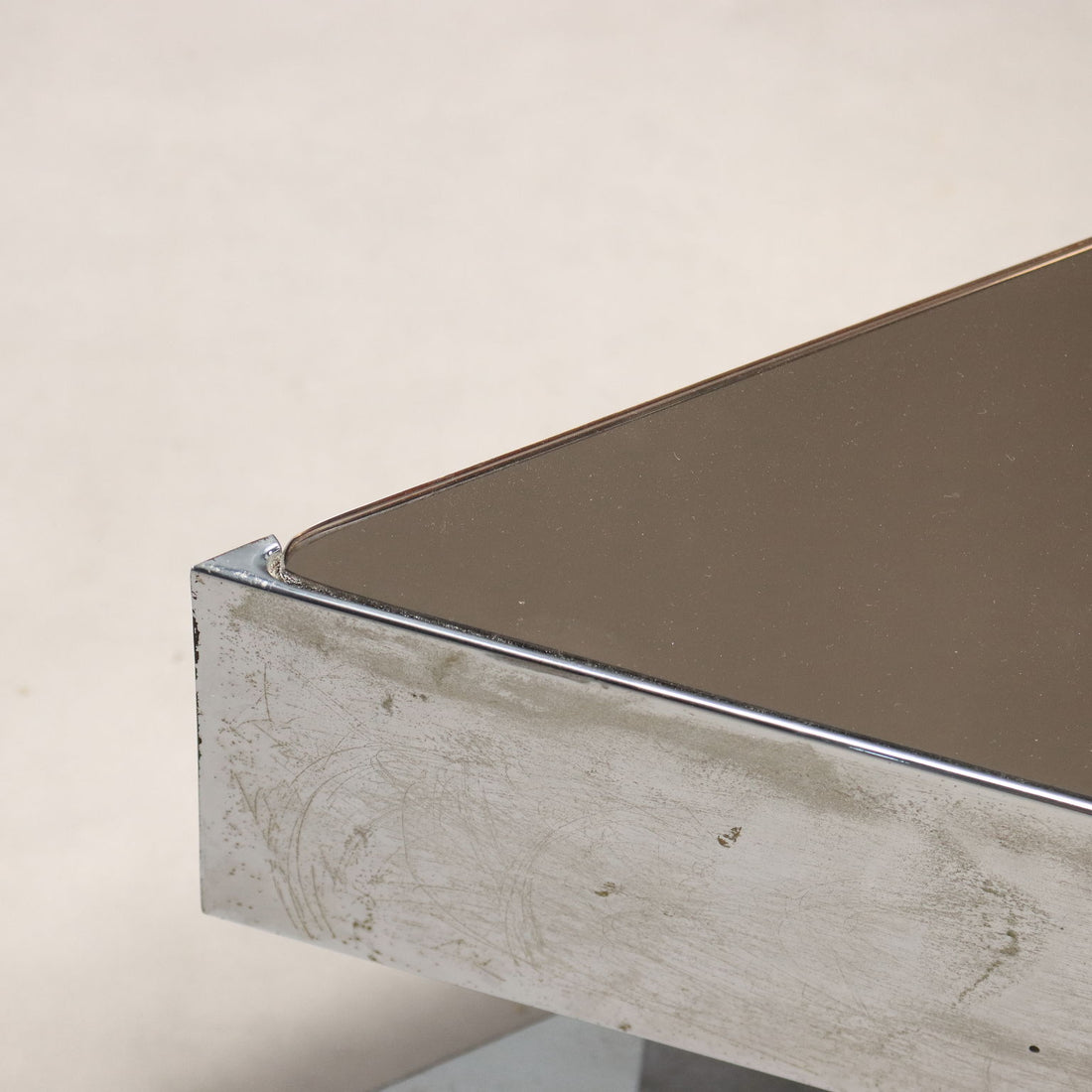 Vintage Cabinet Design Metal Glass Italy 1960s-1970s | Modernism  Complements