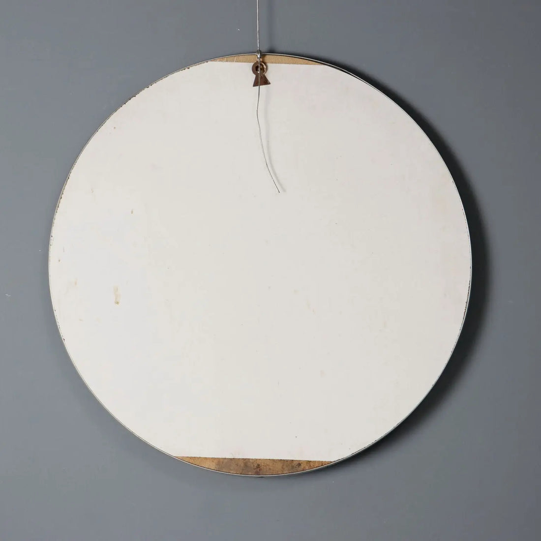 Vintage Mirror Design Round Shaped Italy 1960s-1970s | Modernism | Complements