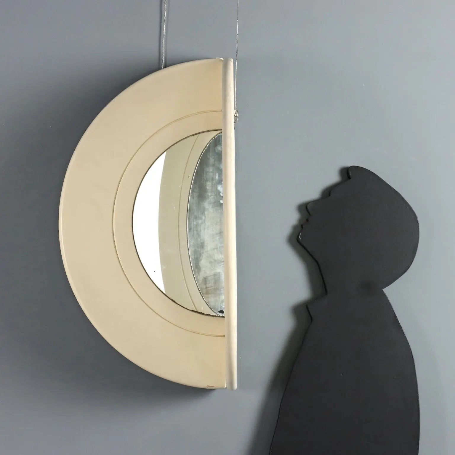 Vintage Mirrors Lacquered Wood Design Italy 1970s | Modernism | Complements