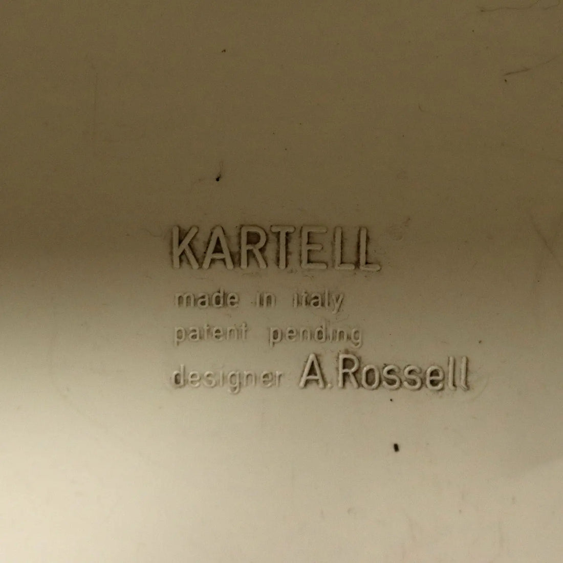 Vintage Coffee Table Kartell Design Alberto Rosselli 60s-70s