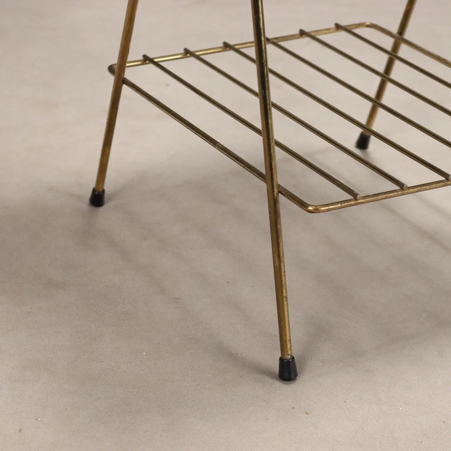 Small Vintage Etagere Enamelled Metal Design Italy 1950s | Modernism | Complements