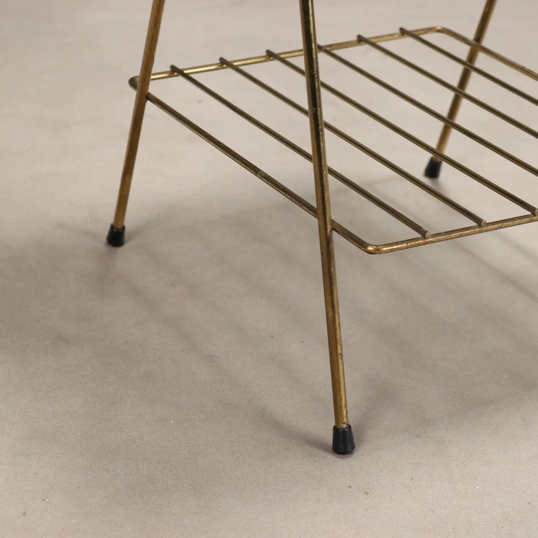Small Vintage Etagere Enamelled Metal Design Italy 1950s | Modernism | Complements