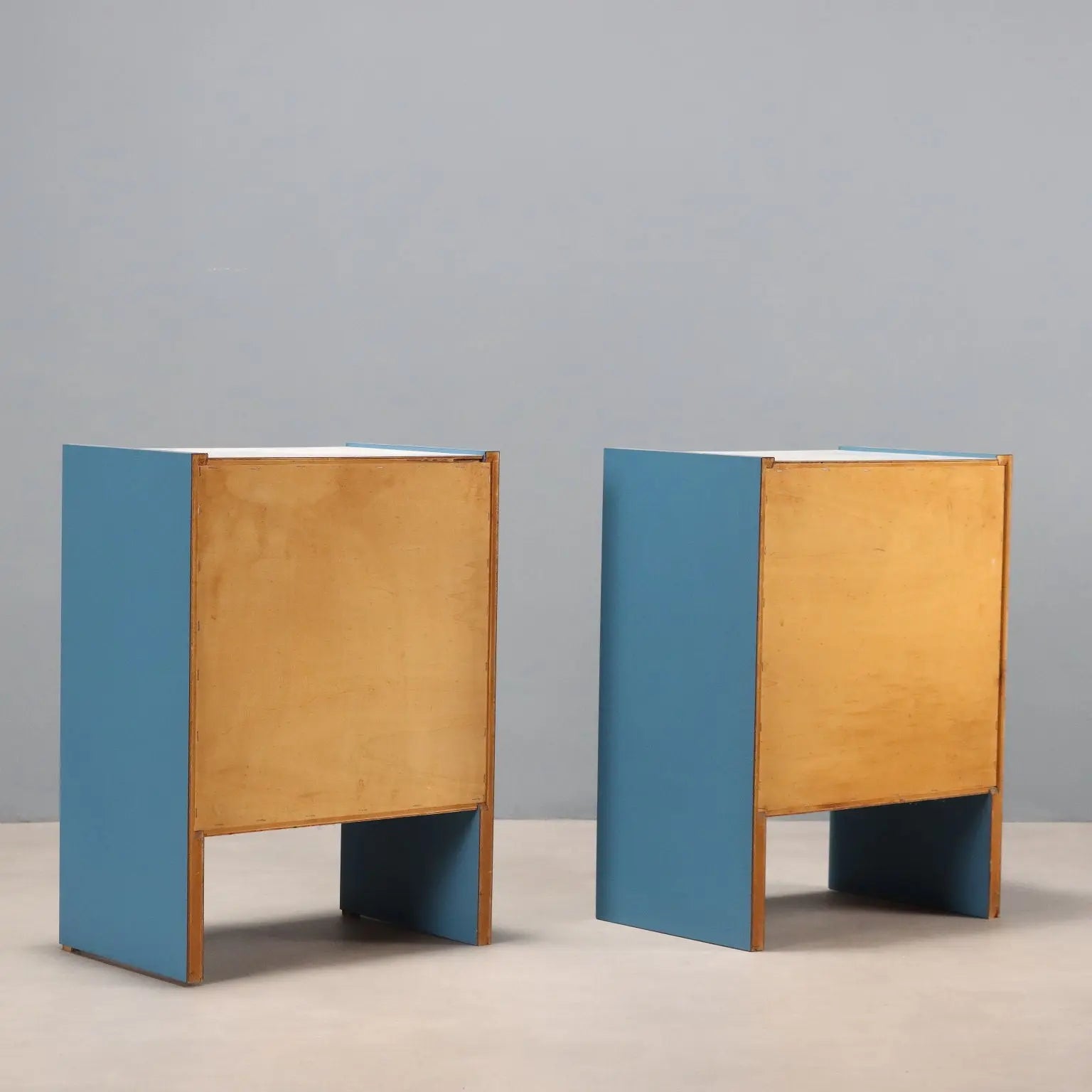 Vintage Nightstands Wood Design Italy 1970s | Modernism | Complements
