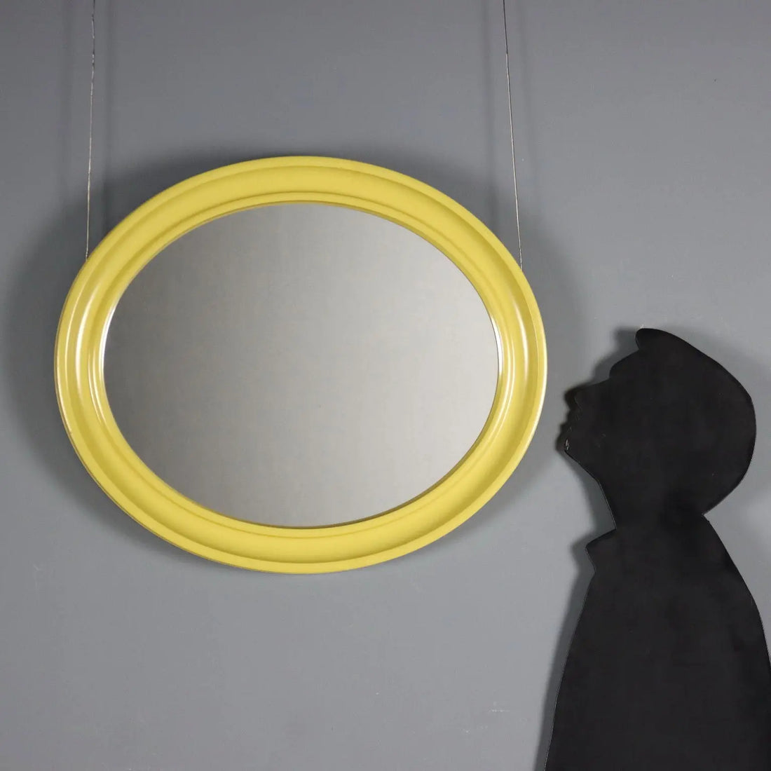 Vintage Mirror Carrara & Matta America Plastic Design 1970s | Modernism | Complements