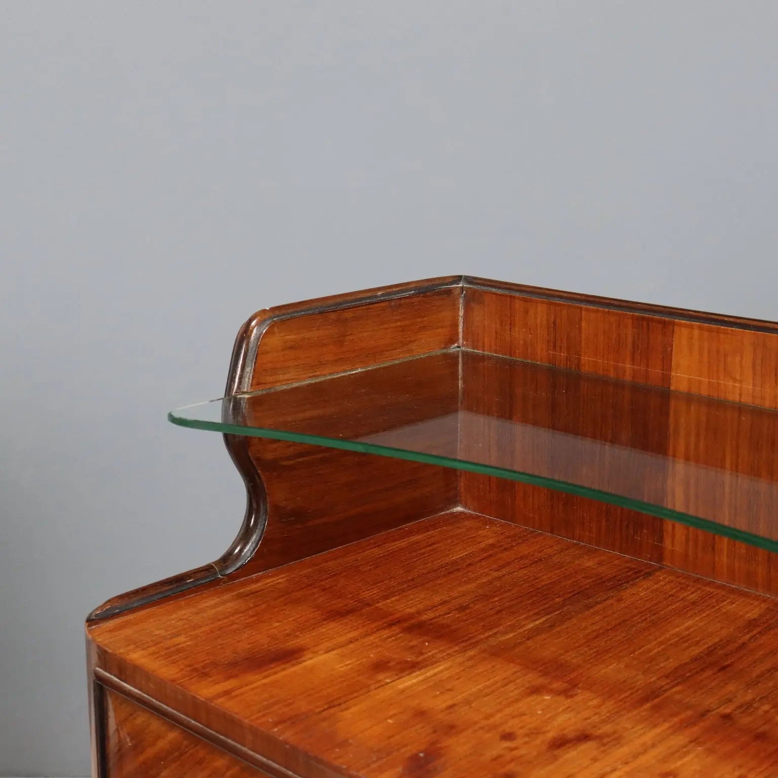 Vintage Nightstands Exotic Wood Veneer Design Italy 1950s | Modernism | Complements