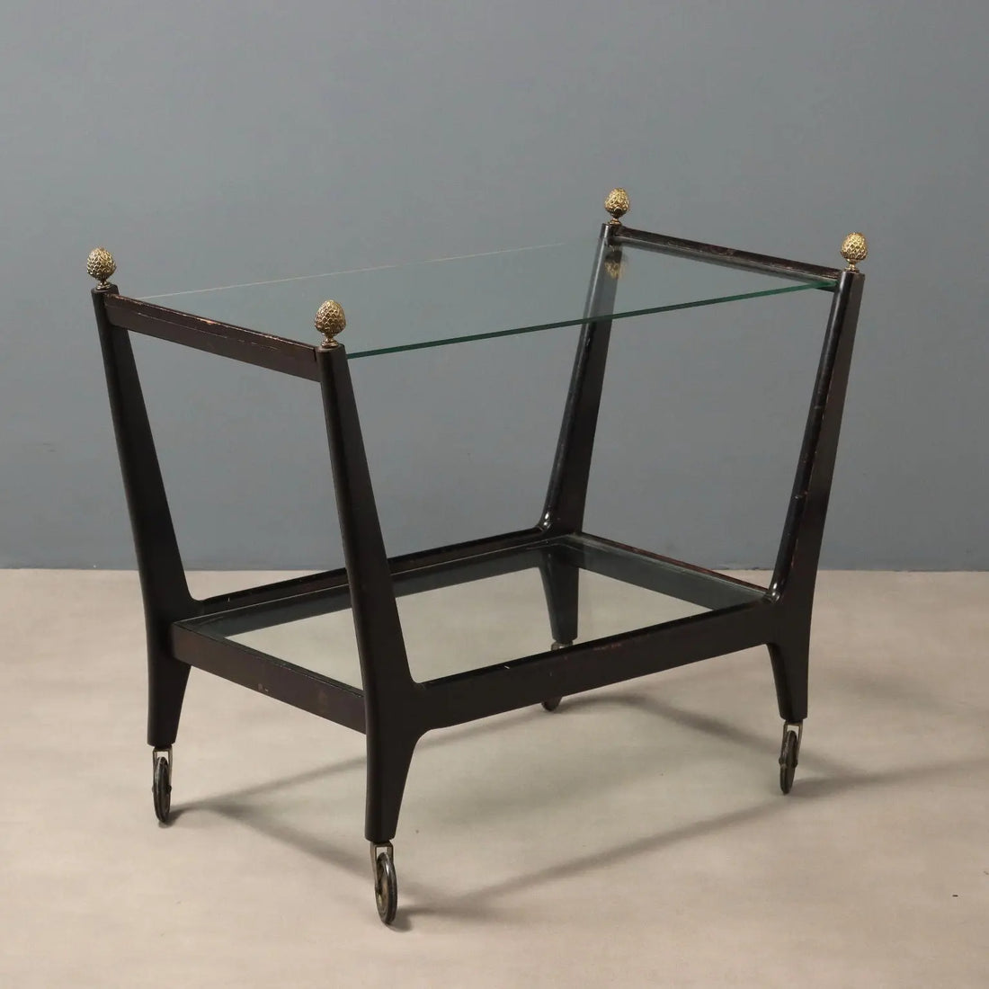 Vintage Kitchen Trolley Solid Wood Design Italy 1950s | Modernism | Complements