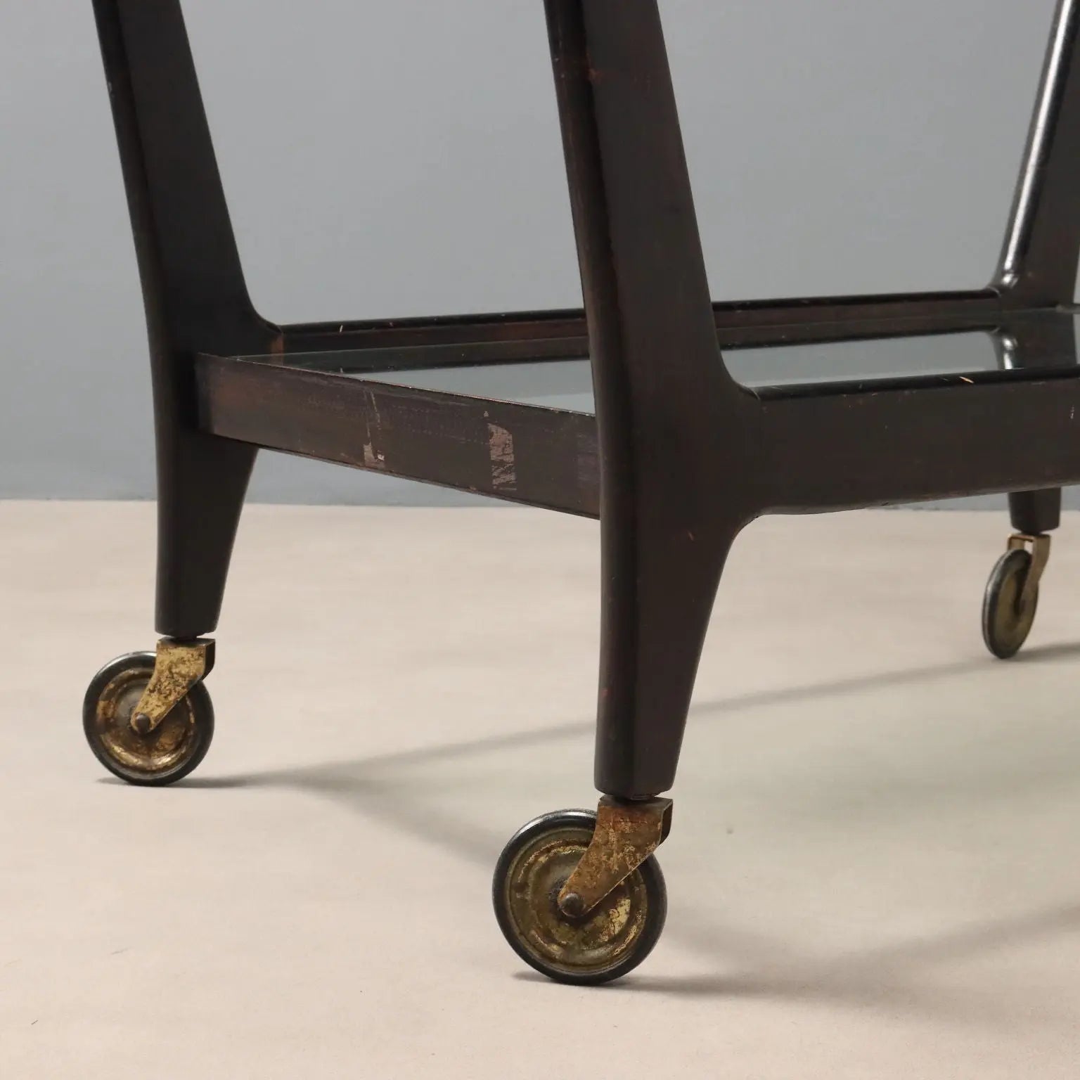 Vintage Kitchen Trolley Solid Wood Design Italy 1950s | Modernism | Complements
