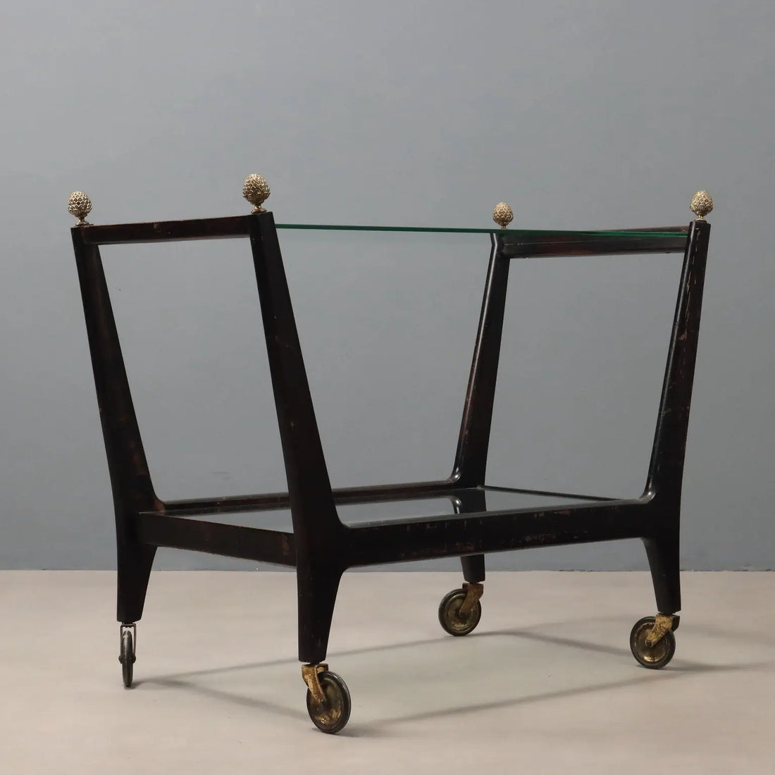 Vintage Kitchen Trolley Solid Wood Design Italy 1950s | Modernism | Complements